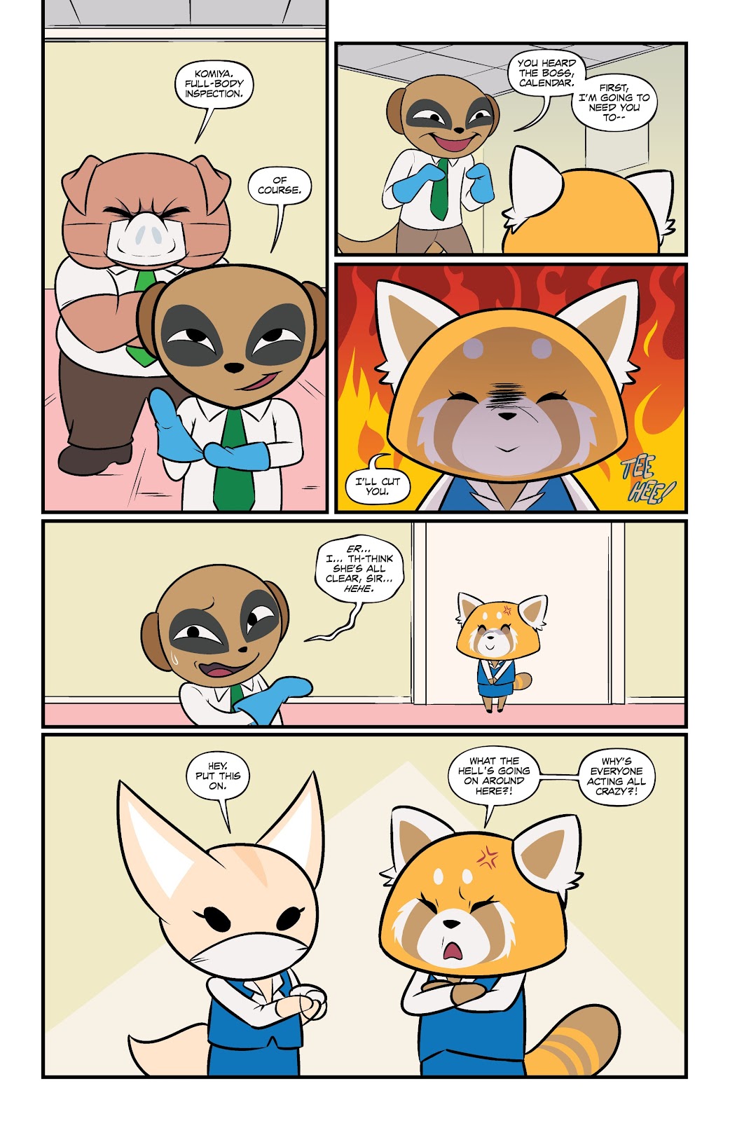 Aggretsuko issue 1 - Page 6
