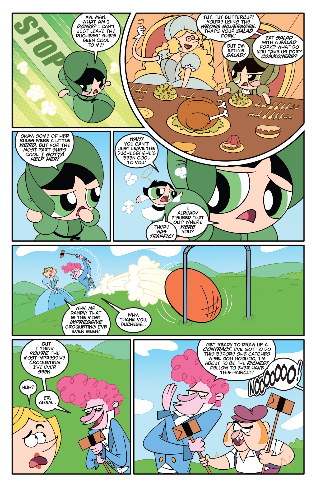 Read online Powerpuff Girls: The Time Tie comic -  Issue #3 - 10