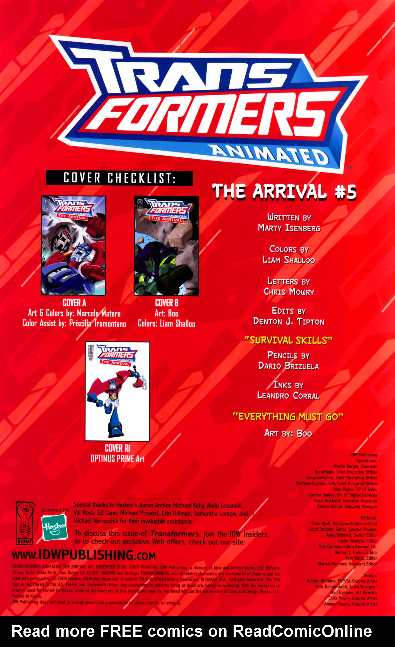 Read online Transformers Animated: The Arrival comic -  Issue #5 - 4