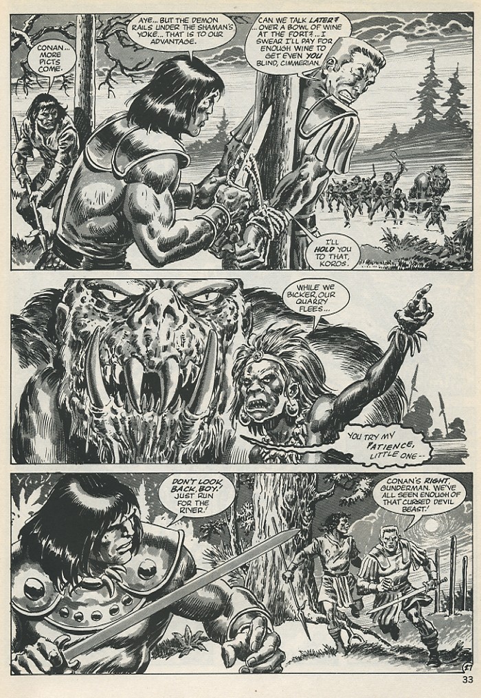 Read online The Savage Sword Of Conan comic -  Issue #135 - 31
