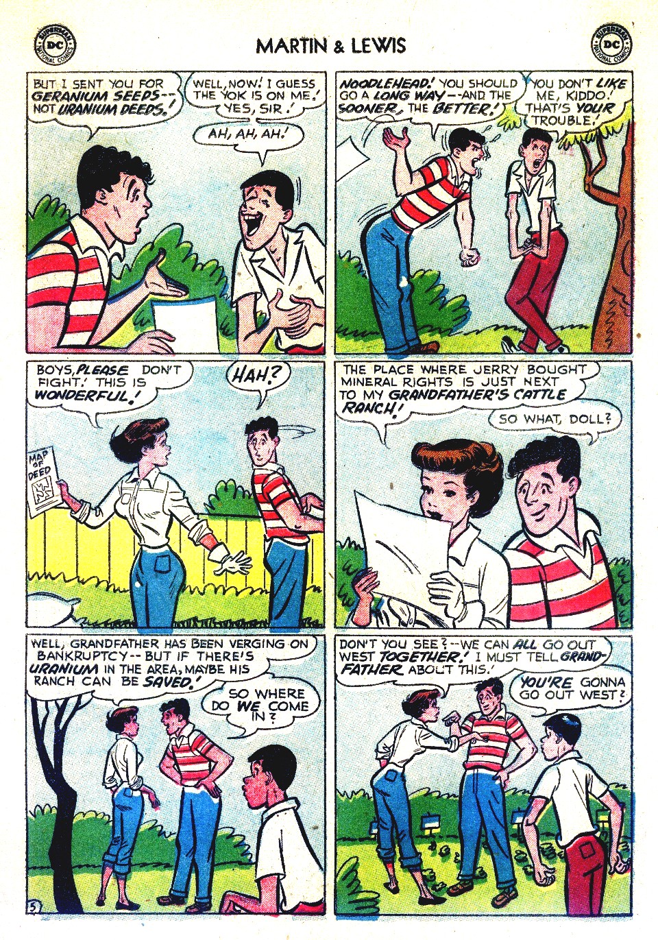 Read online The Adventures of Dean Martin and Jerry Lewis comic -  Issue #25 - 7