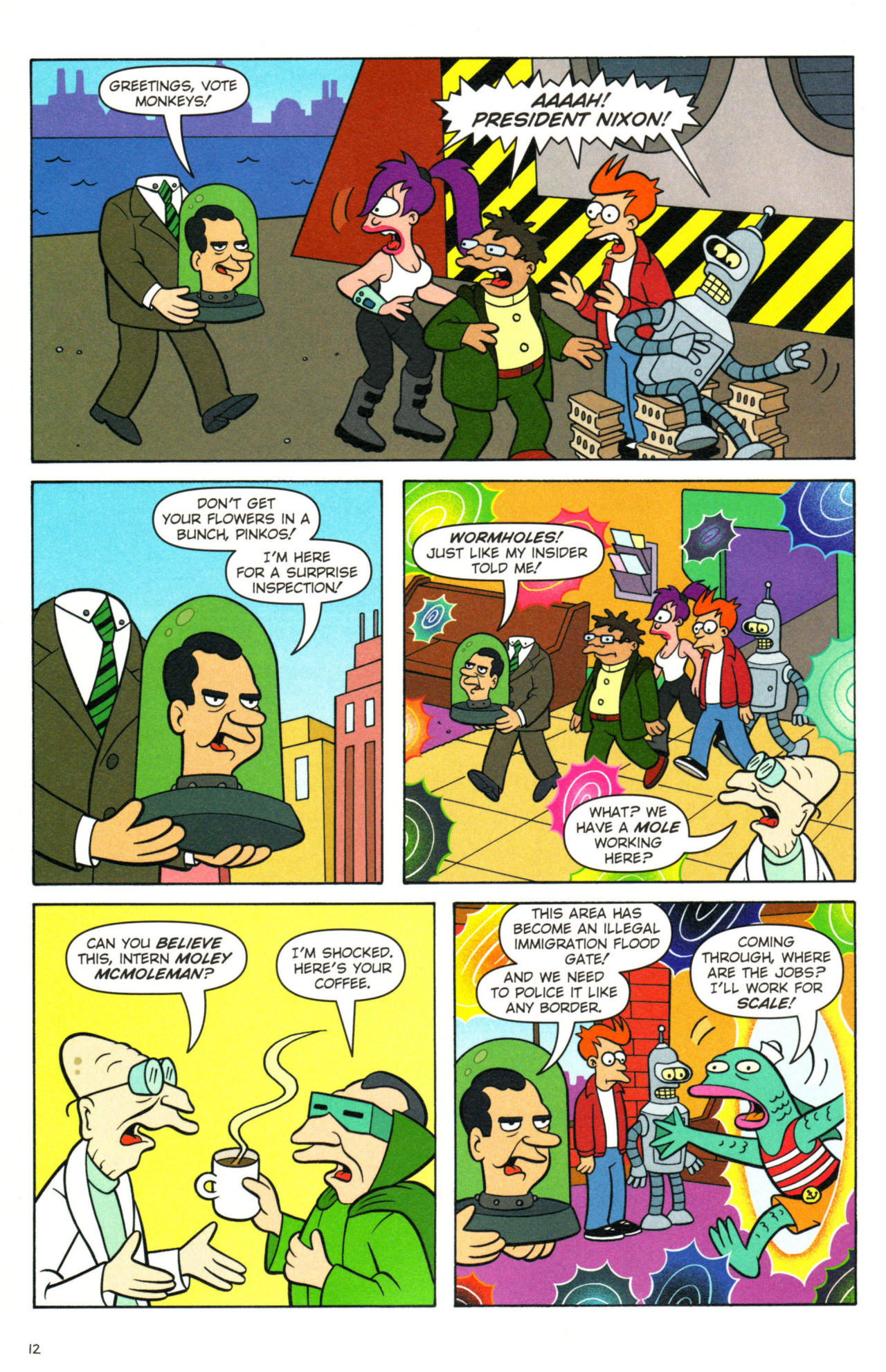 Read online Futurama Comics comic -  Issue #31 - 10