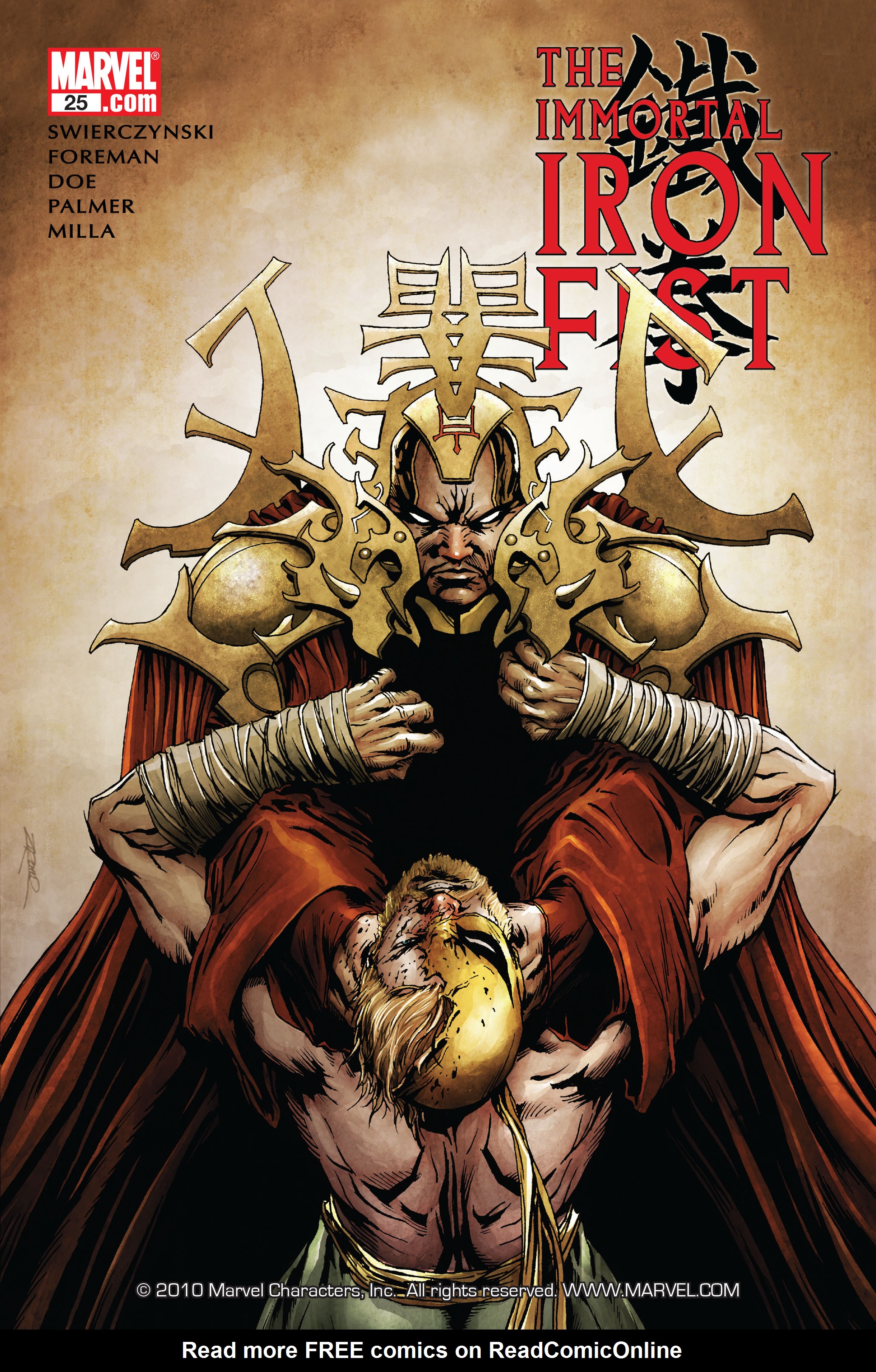 Read online The Immortal Iron Fist comic -  Issue #25 - 1