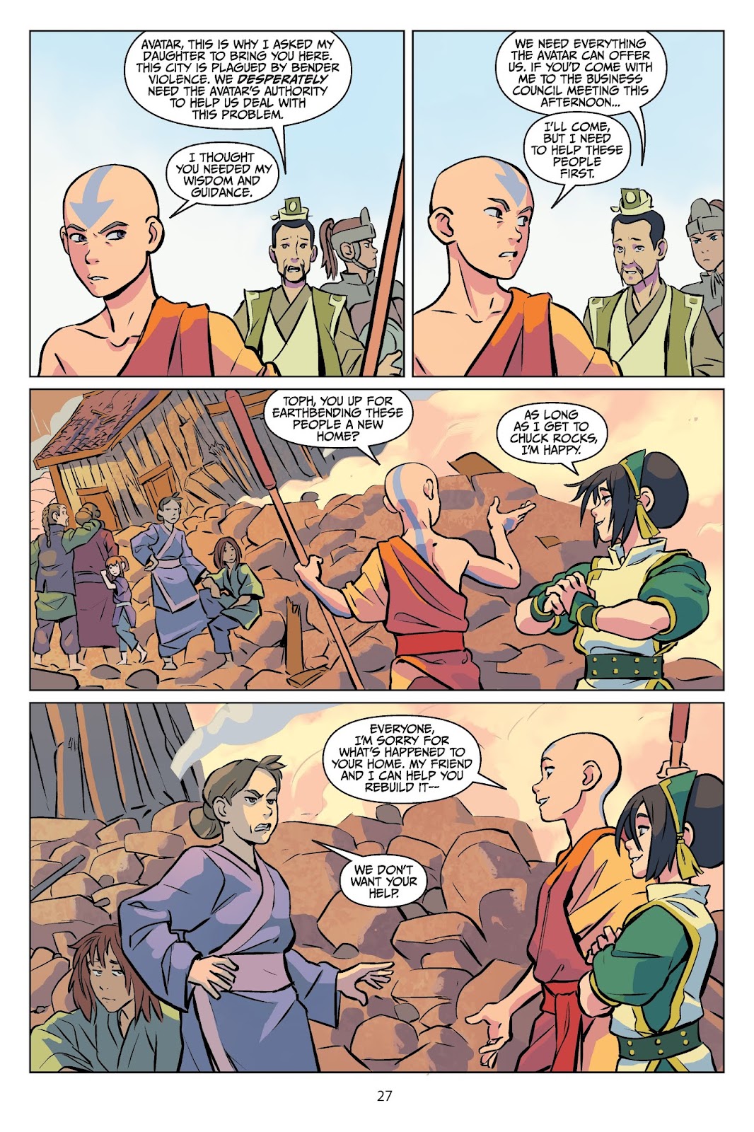 Nickelodeon Avatar: The Last Airbender - Imbalance issue TPB 1 - Page 28