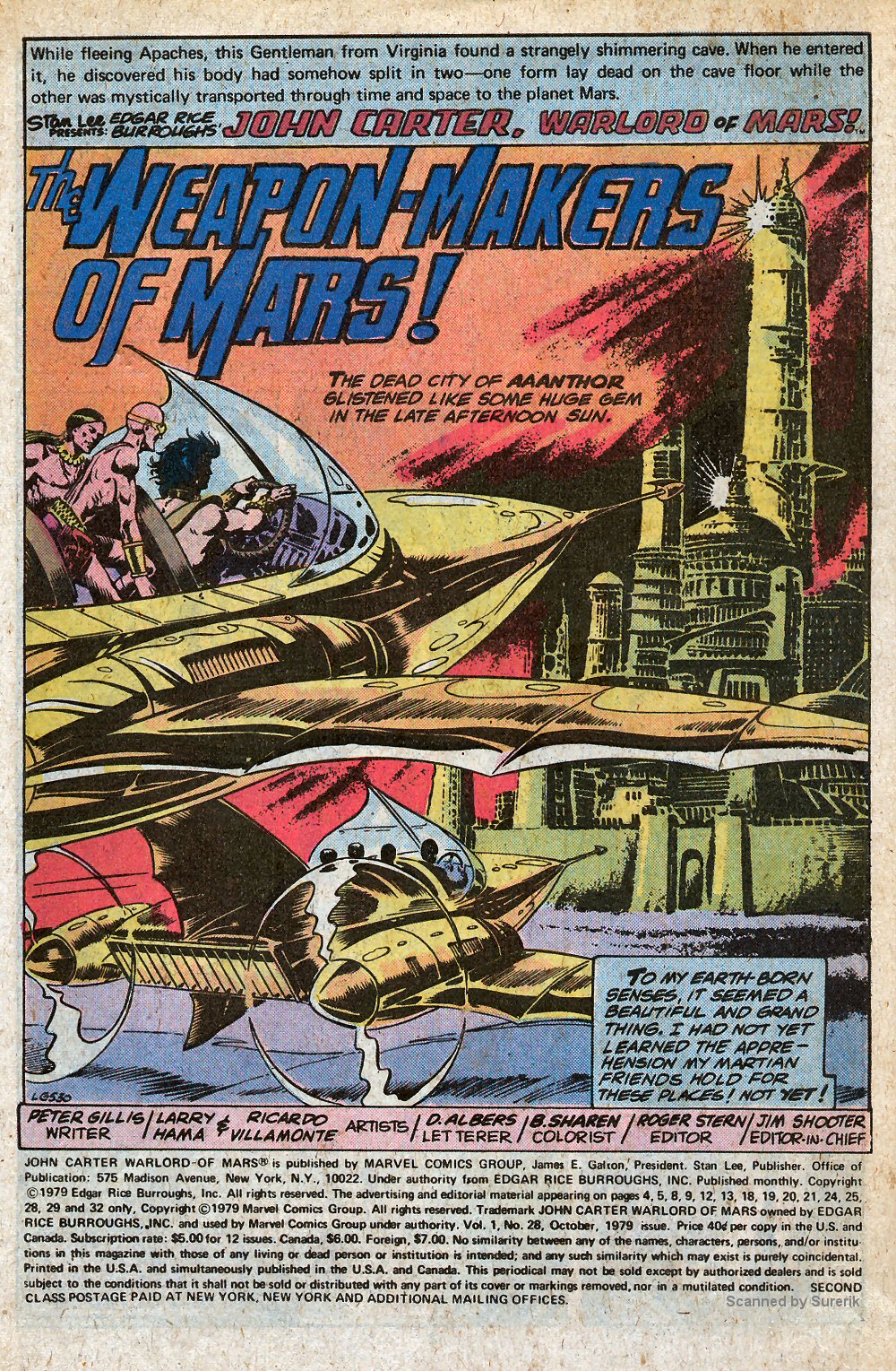 Read online John Carter Warlord of Mars comic -  Issue #28 - 3