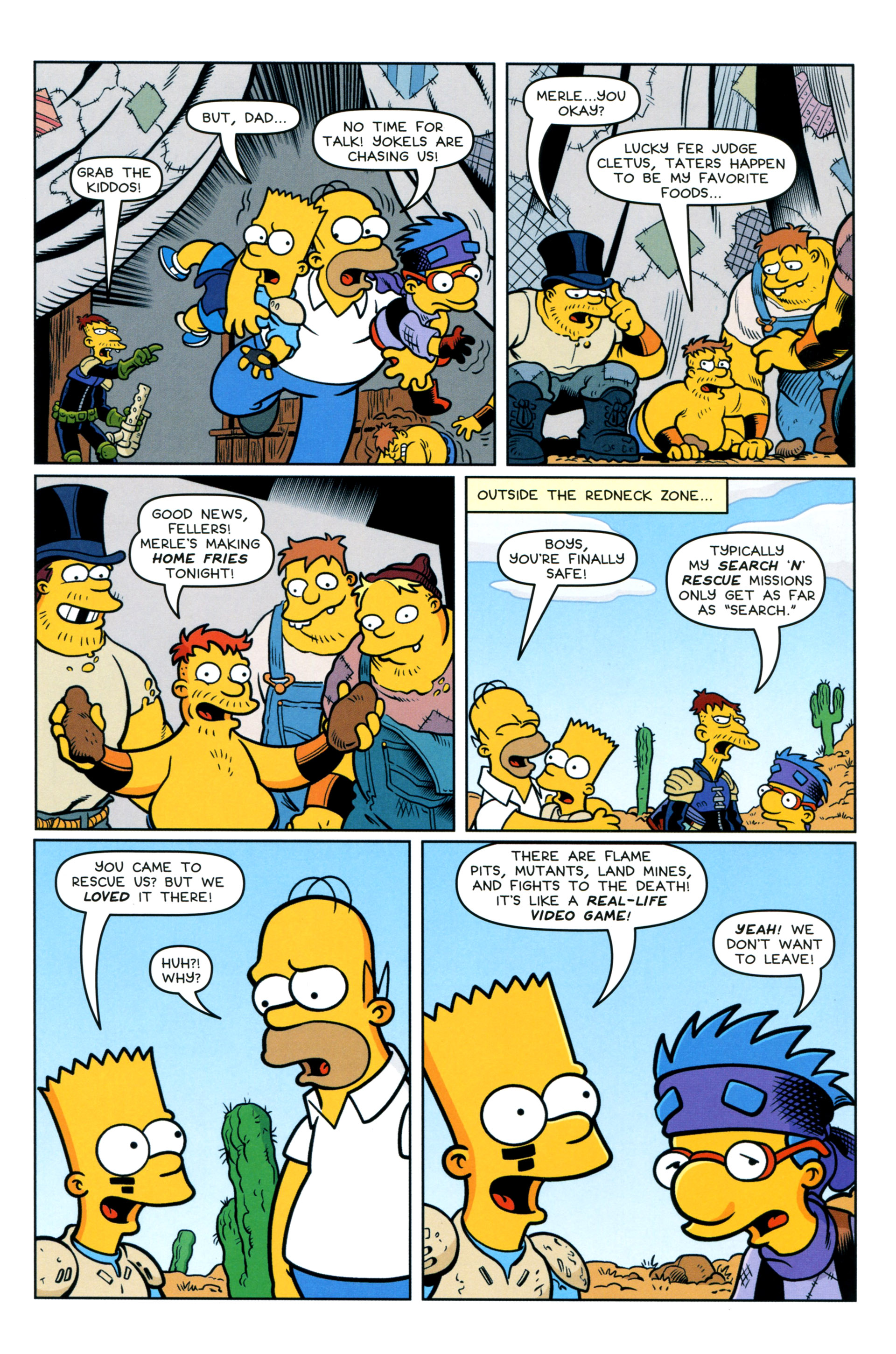 Read online The Simpsons Summer Shindig comic -  Issue #7 - 45