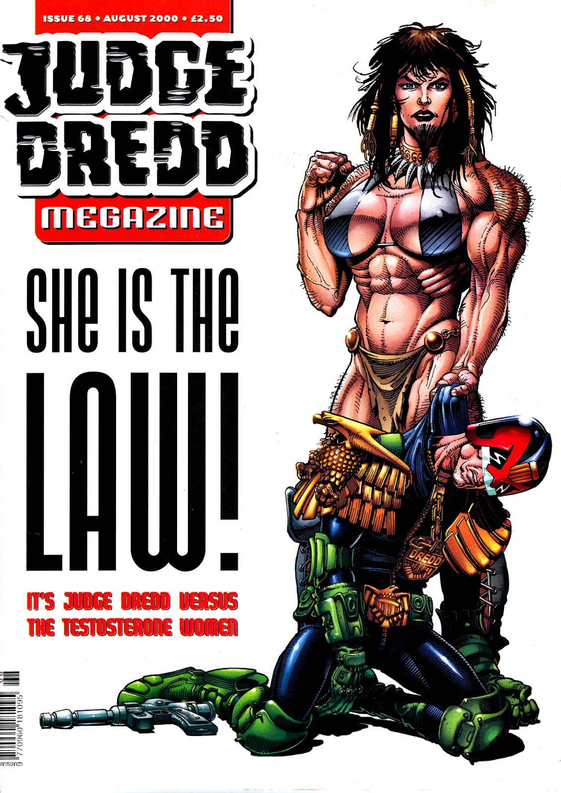 Judge Dredd Megazine (vol. 3) issue 68 - Page 1