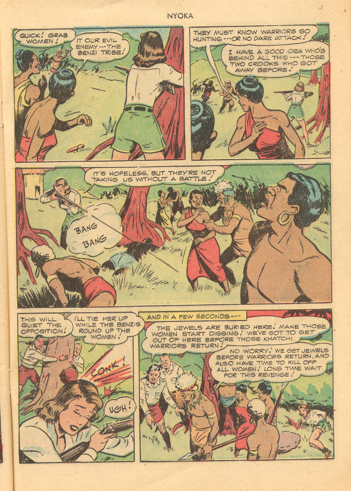 Read online Nyoka the Jungle Girl (1945) comic -  Issue #21 - 17