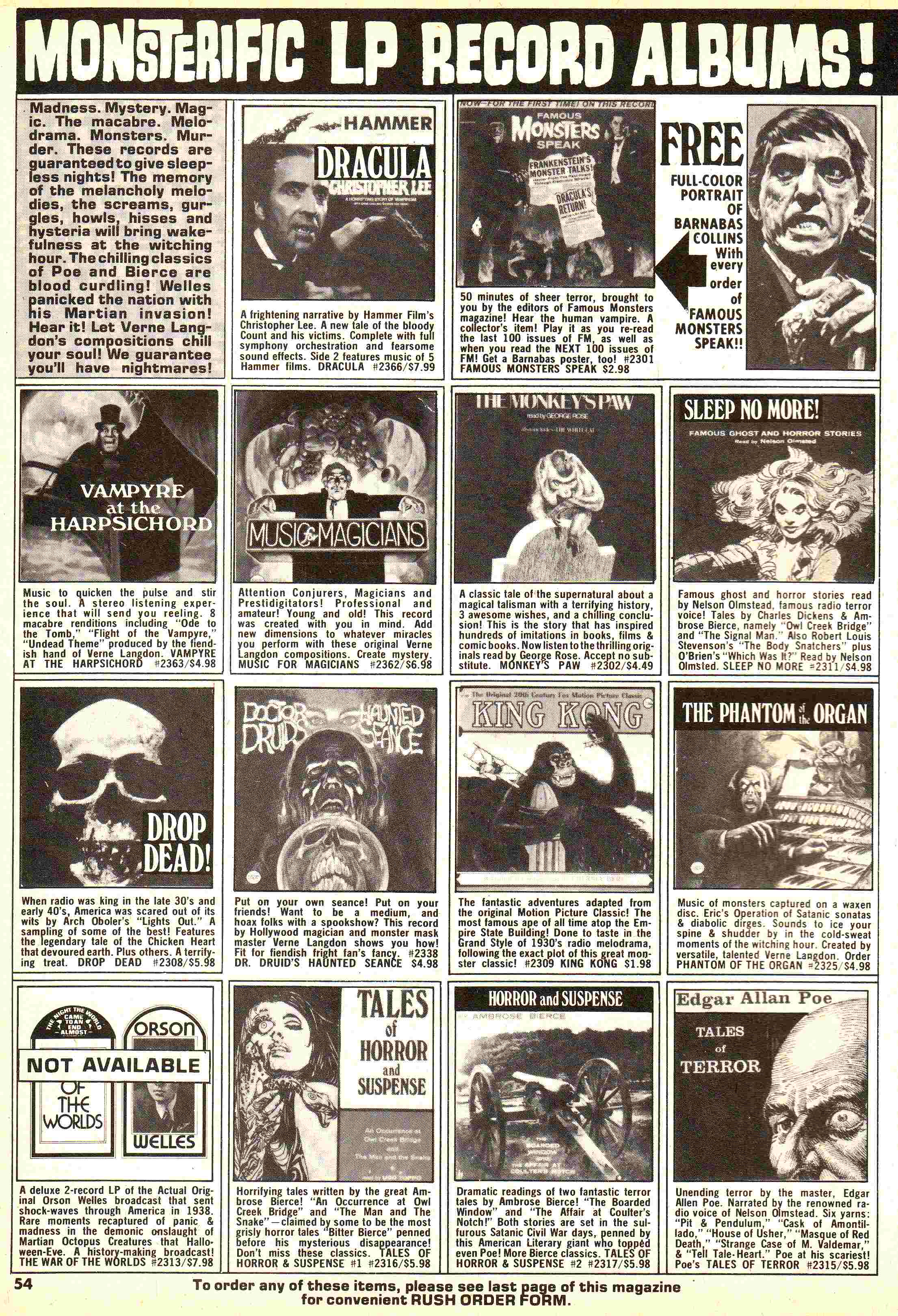 Read online Vampirella (1969) comic -  Issue #50 - 54