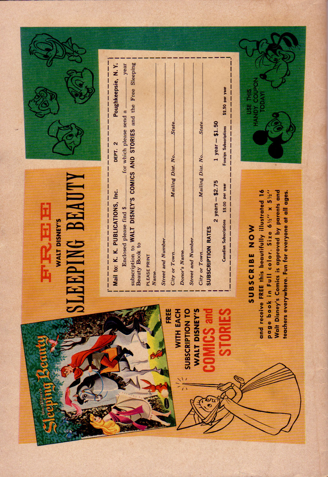 Read online Walt Disney's Comics and Stories comic -  Issue #257 - 36