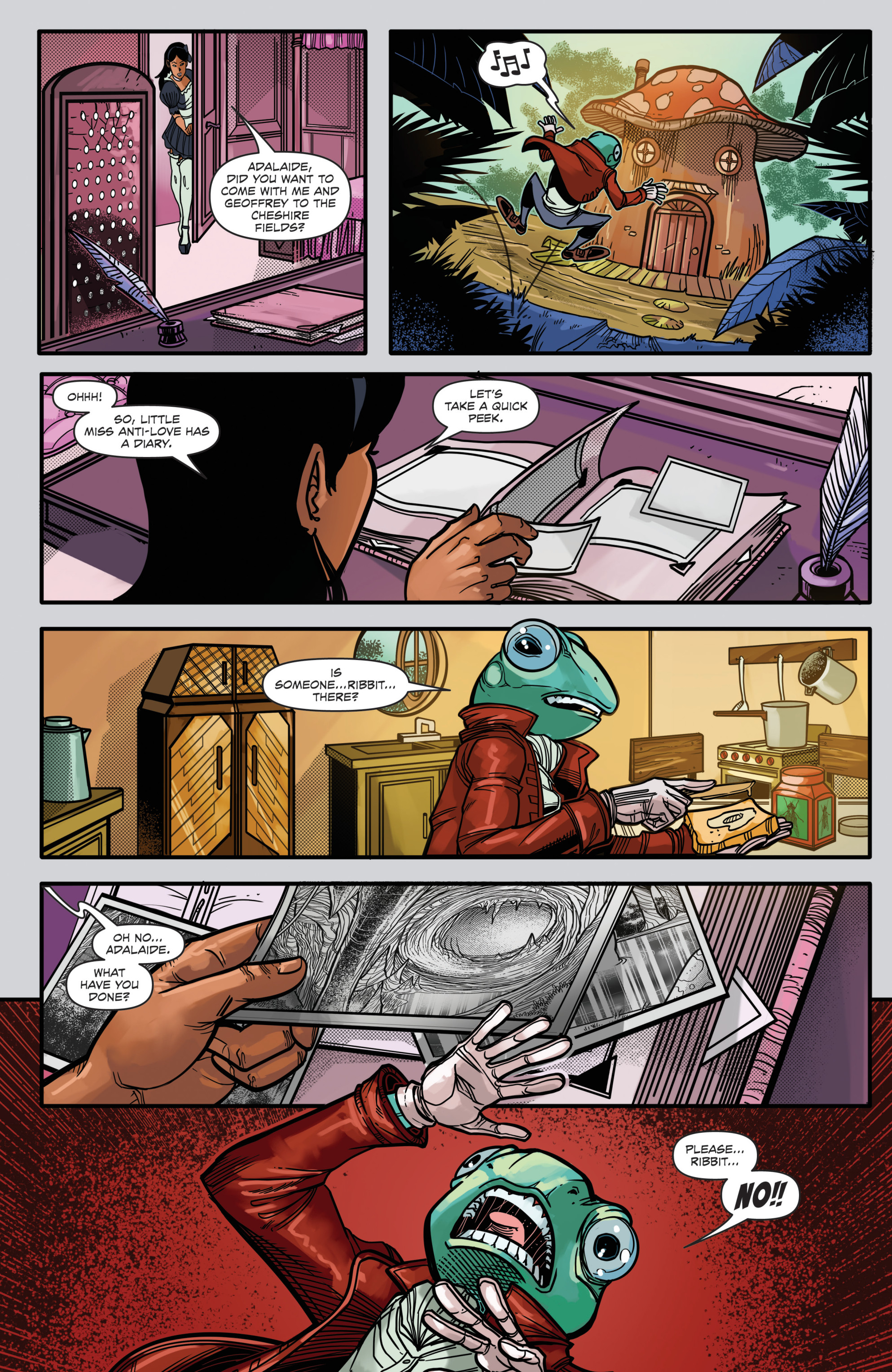 Read online Wonderland: Birth of Madness comic -  Issue # Full - 19