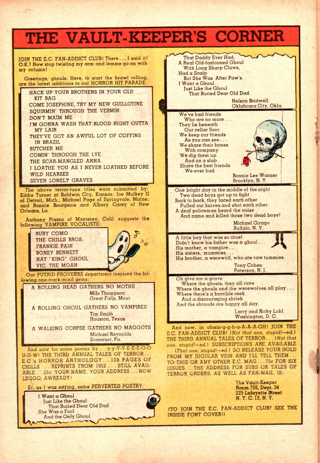 Read online The Vault of Horror (1950) comic -  Issue #34 - 21