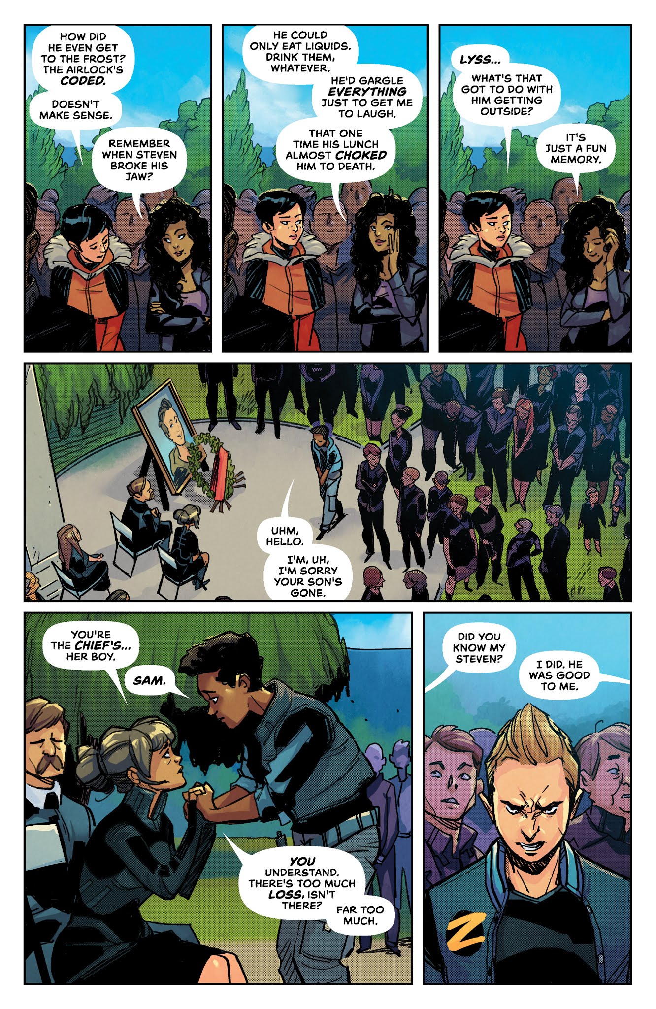 Read online Outpost Zero comic -  Issue #2 - 4