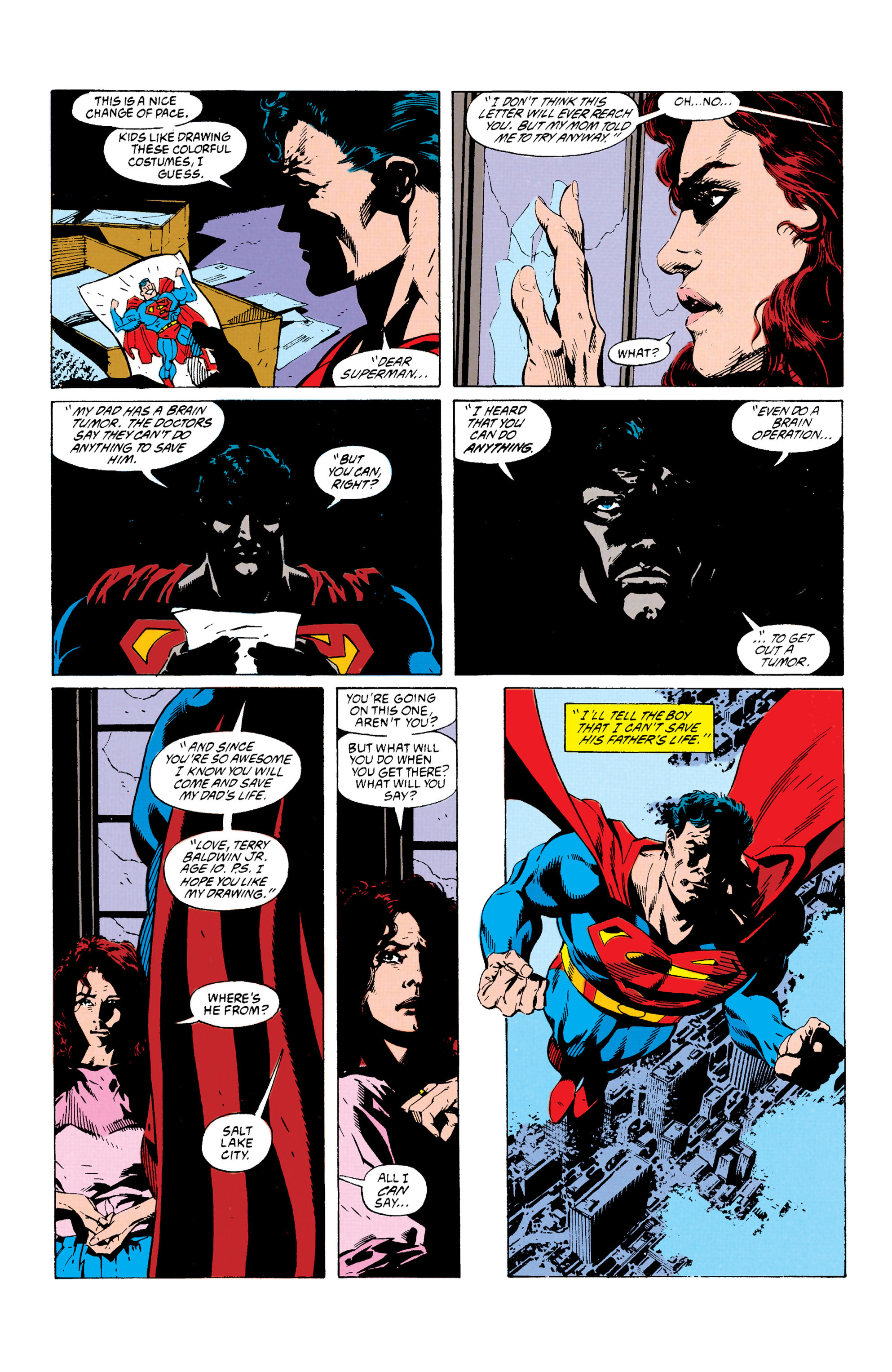 Read online Superman (1987) comic -  Issue #64 - 10