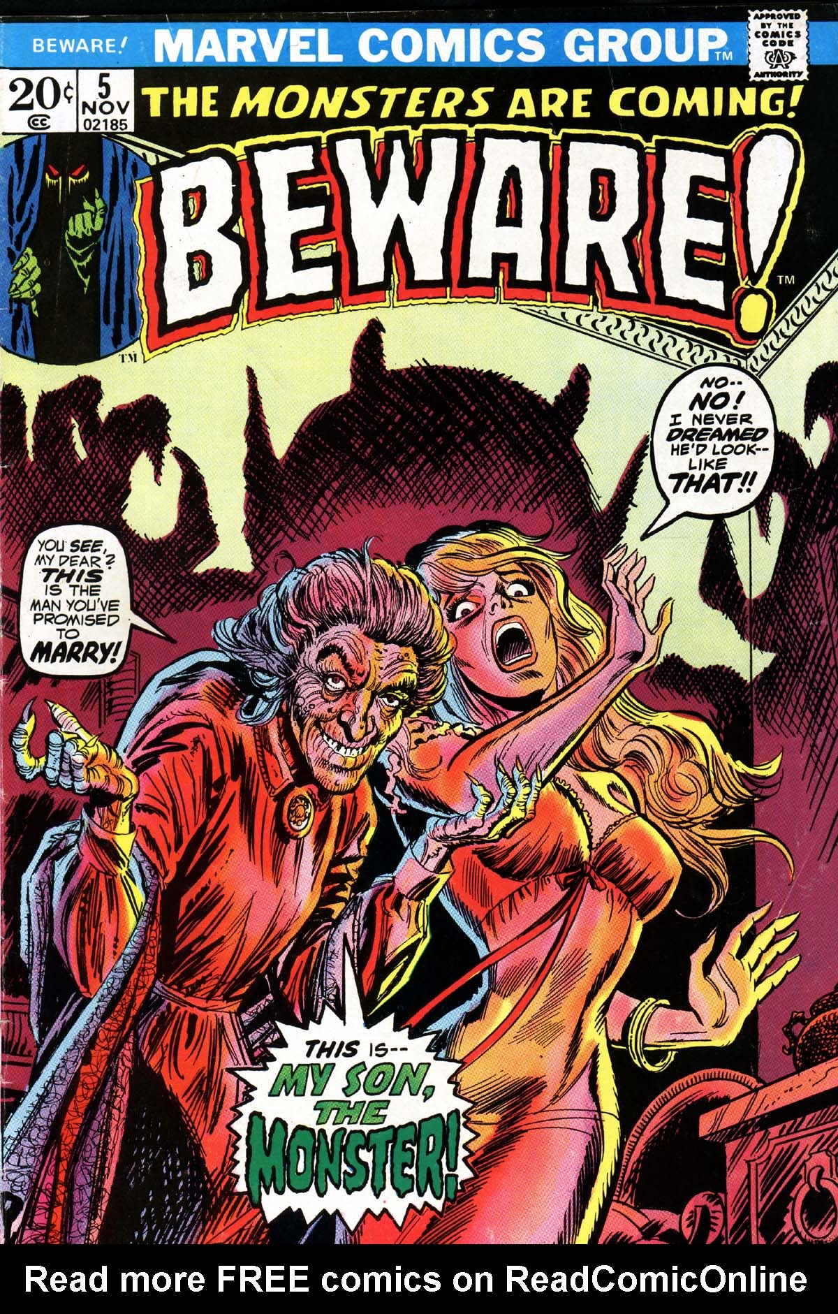 Read online Beware! (1973) comic -  Issue #5 - 1