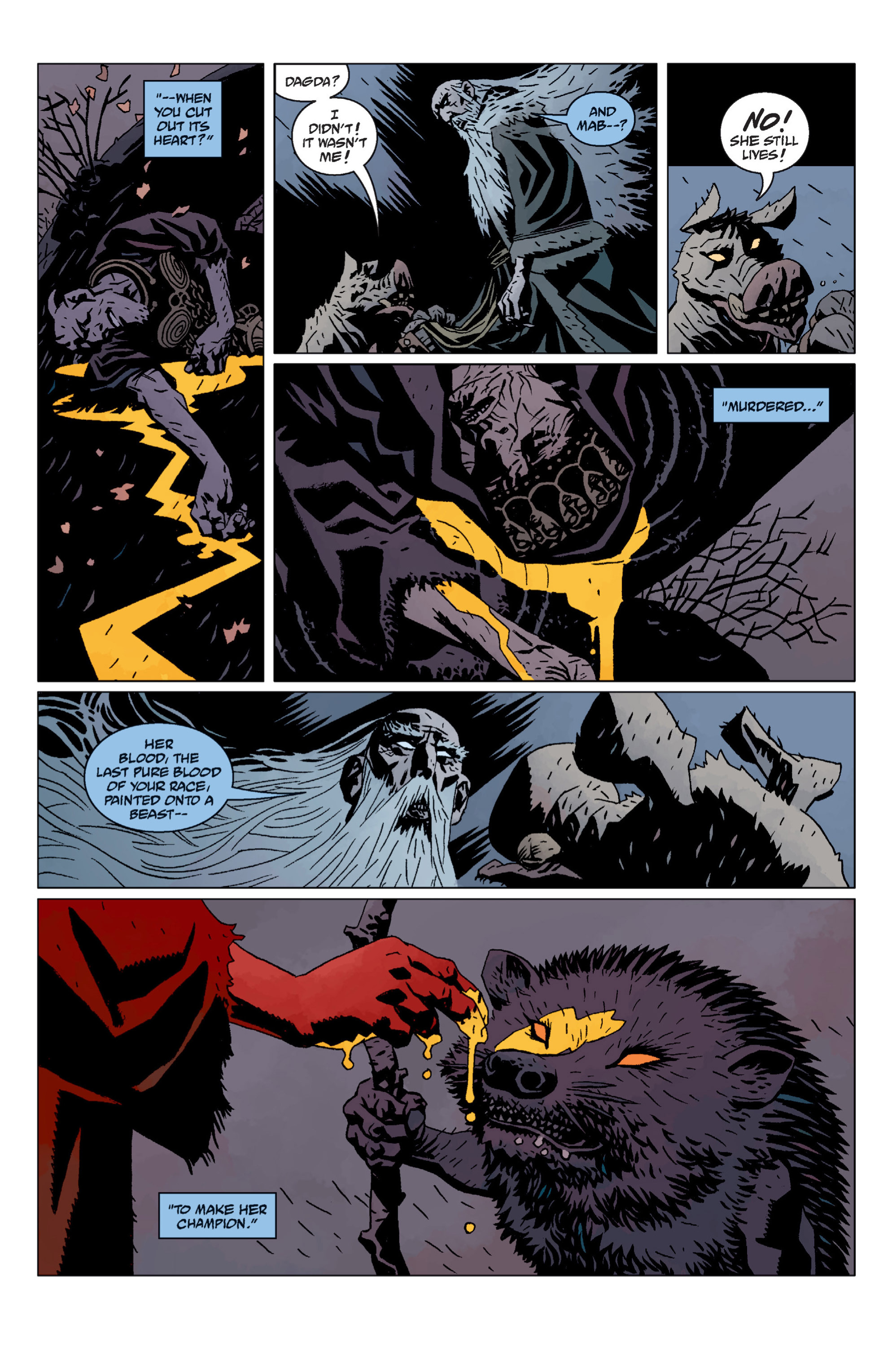 Read online Hellboy comic -  Issue #12 - 40