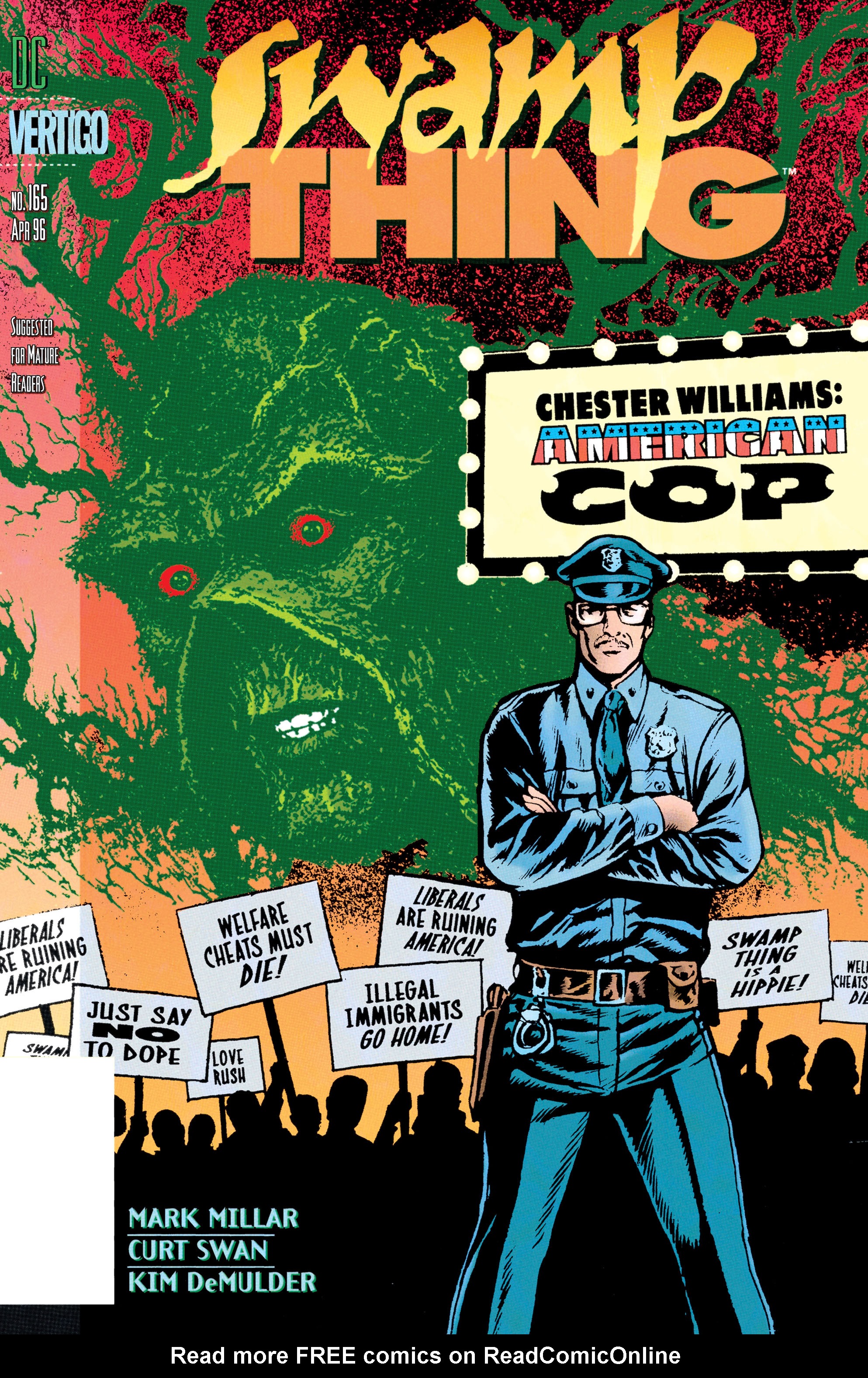 Read online Swamp Thing (1982) comic -  Issue # _TPB - Trial by Fire - 103