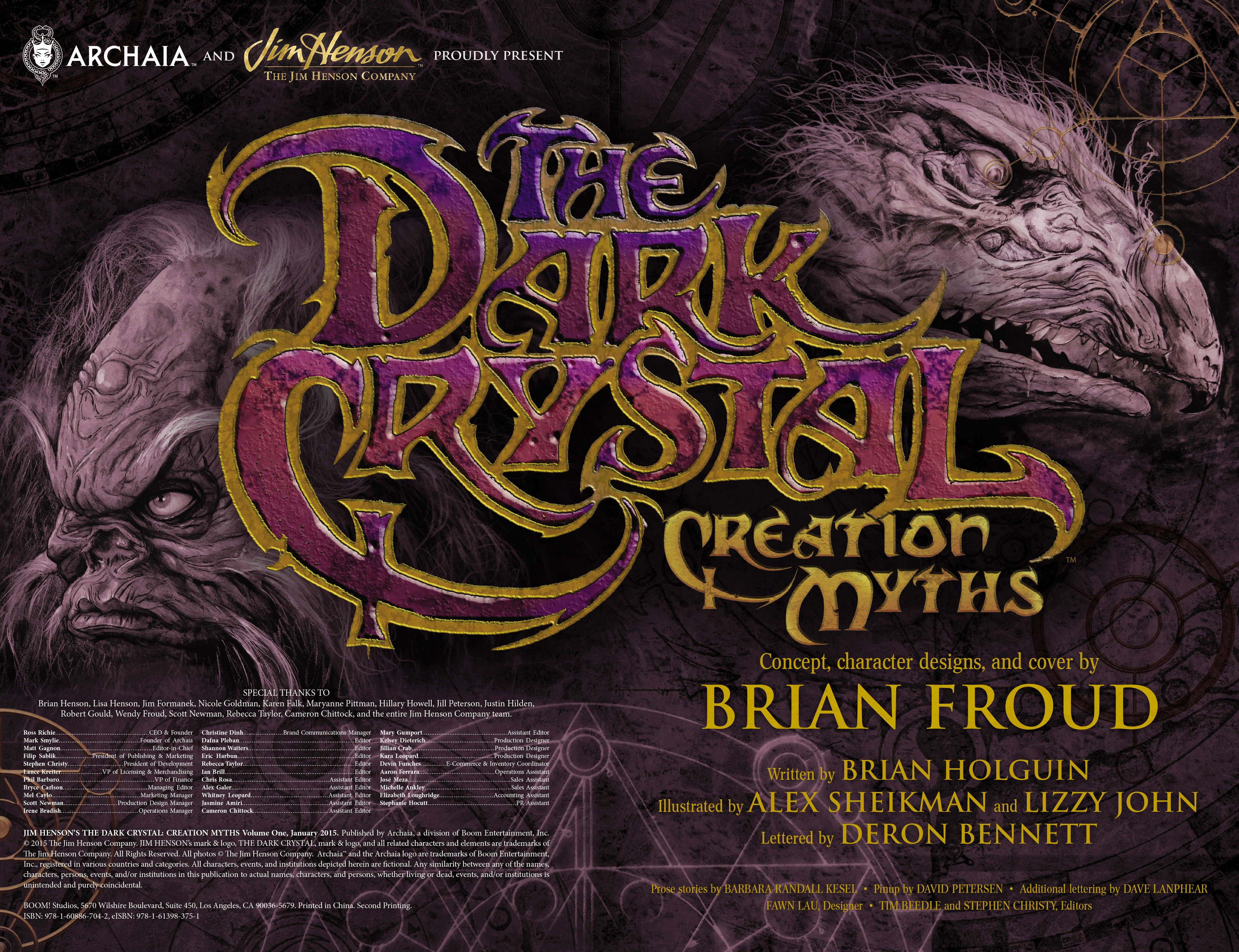 Read online The Dark Crystal: Creation Myths comic -  Issue # TPB 1 - 4
