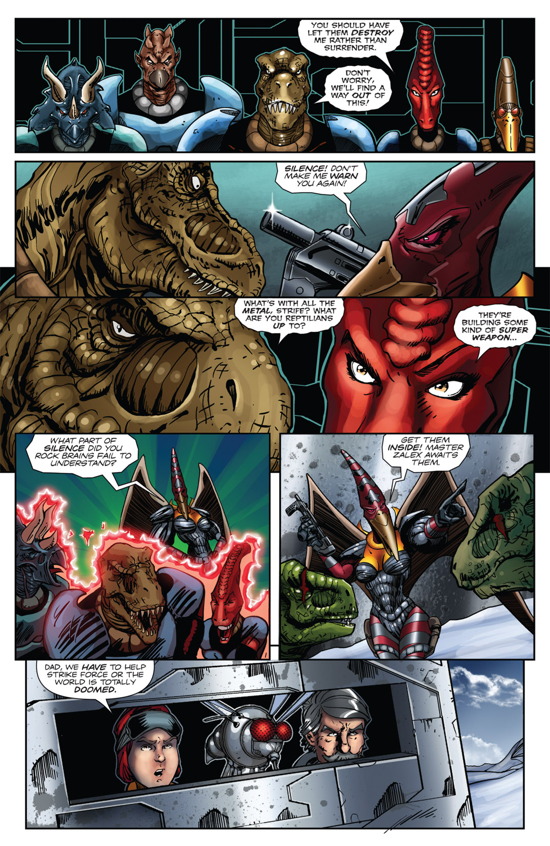 Read online Jurassic StrikeForce 5 comic -  Issue # _TPB - 69