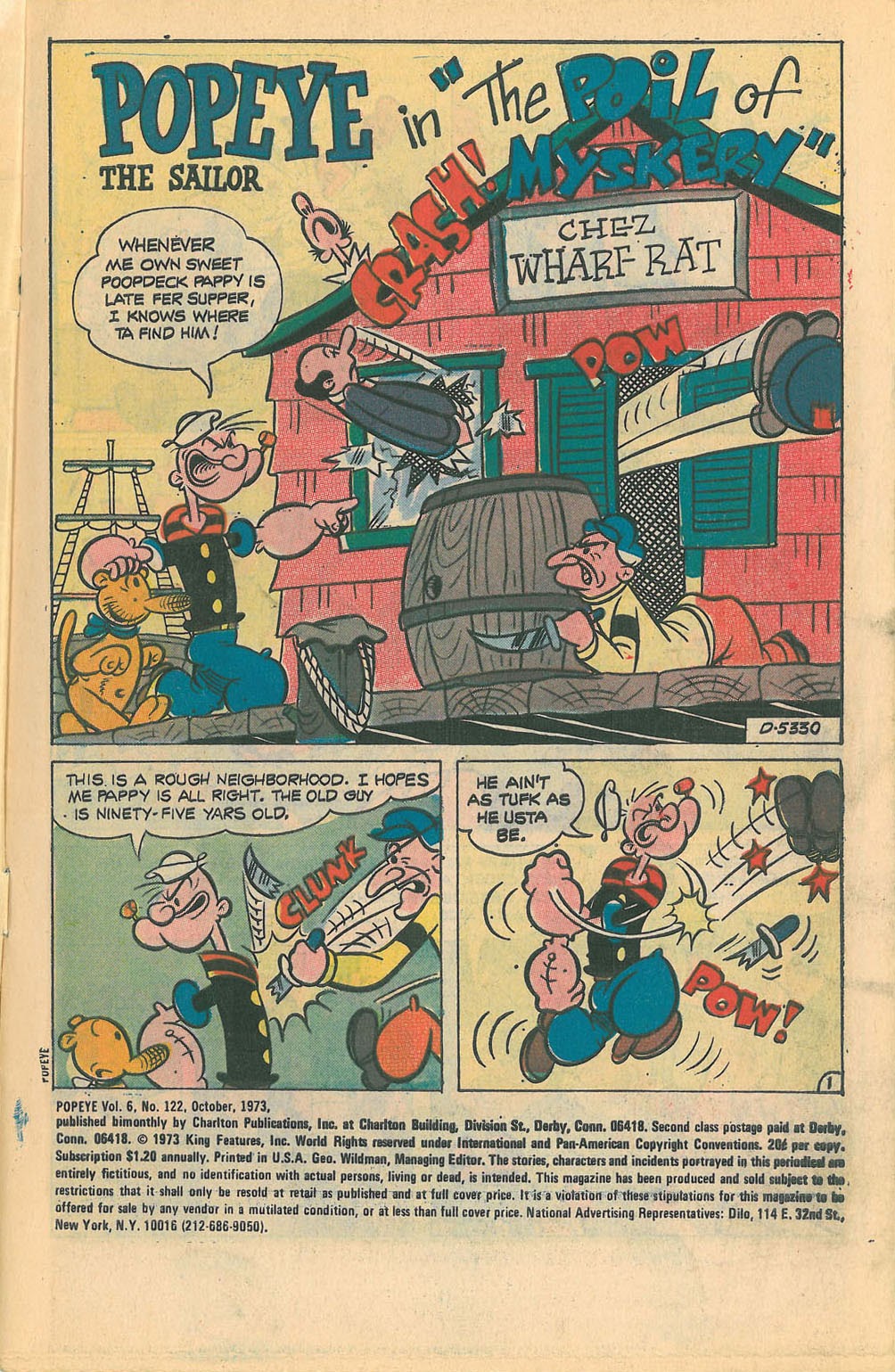 Read online Popeye (1948) comic -  Issue #122 - 3