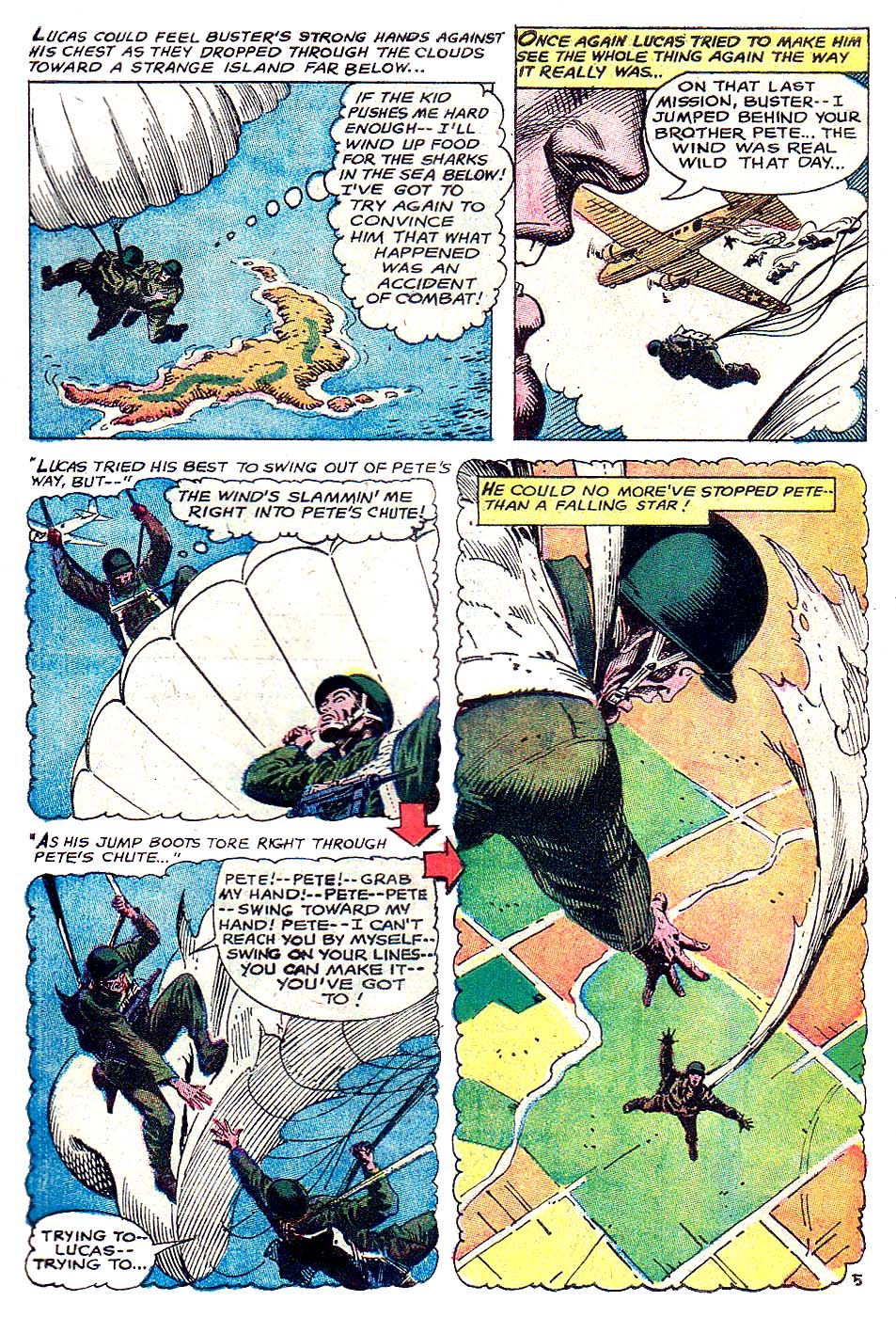 Read online Star Spangled War Stories (1952) comic -  Issue #133 - 7