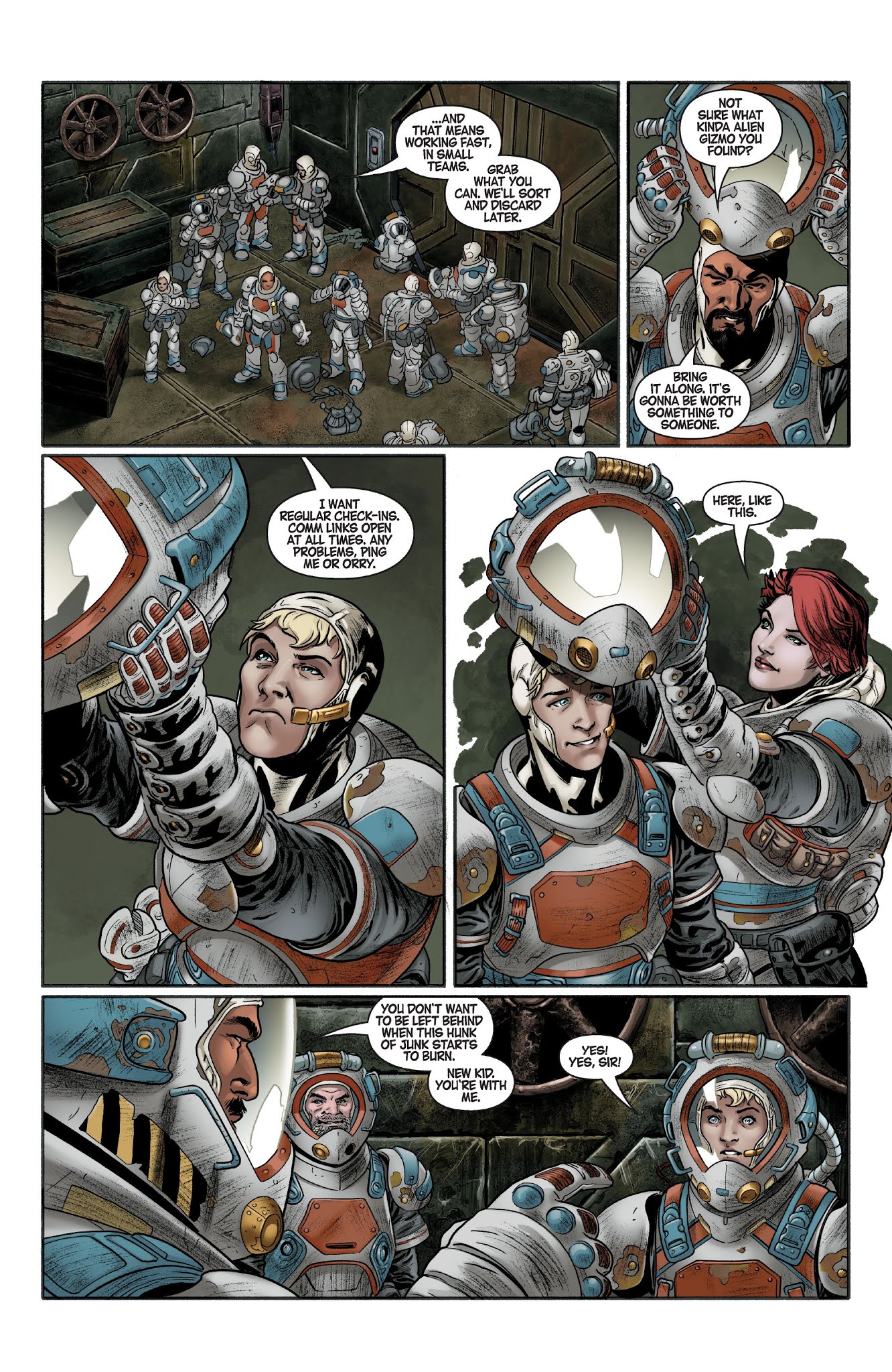 Read online StarCraft: Scavengers comic -  Issue #1 - 14