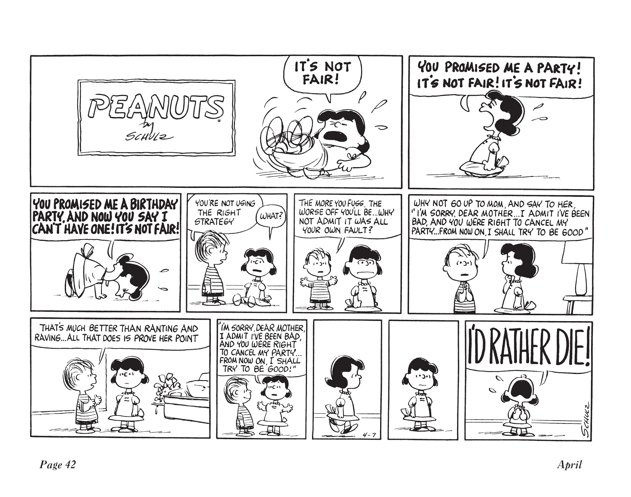 Read online The Complete Peanuts comic -  Issue # TPB 7 - 53