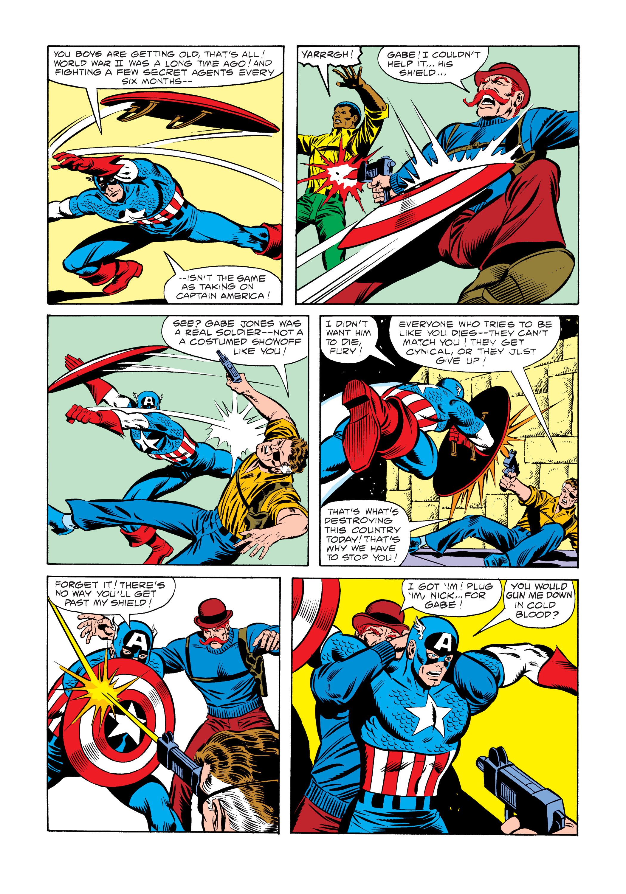 Read online Marvel Masterworks: Captain America comic -  Issue # TPB 13 (Part 3) - 32