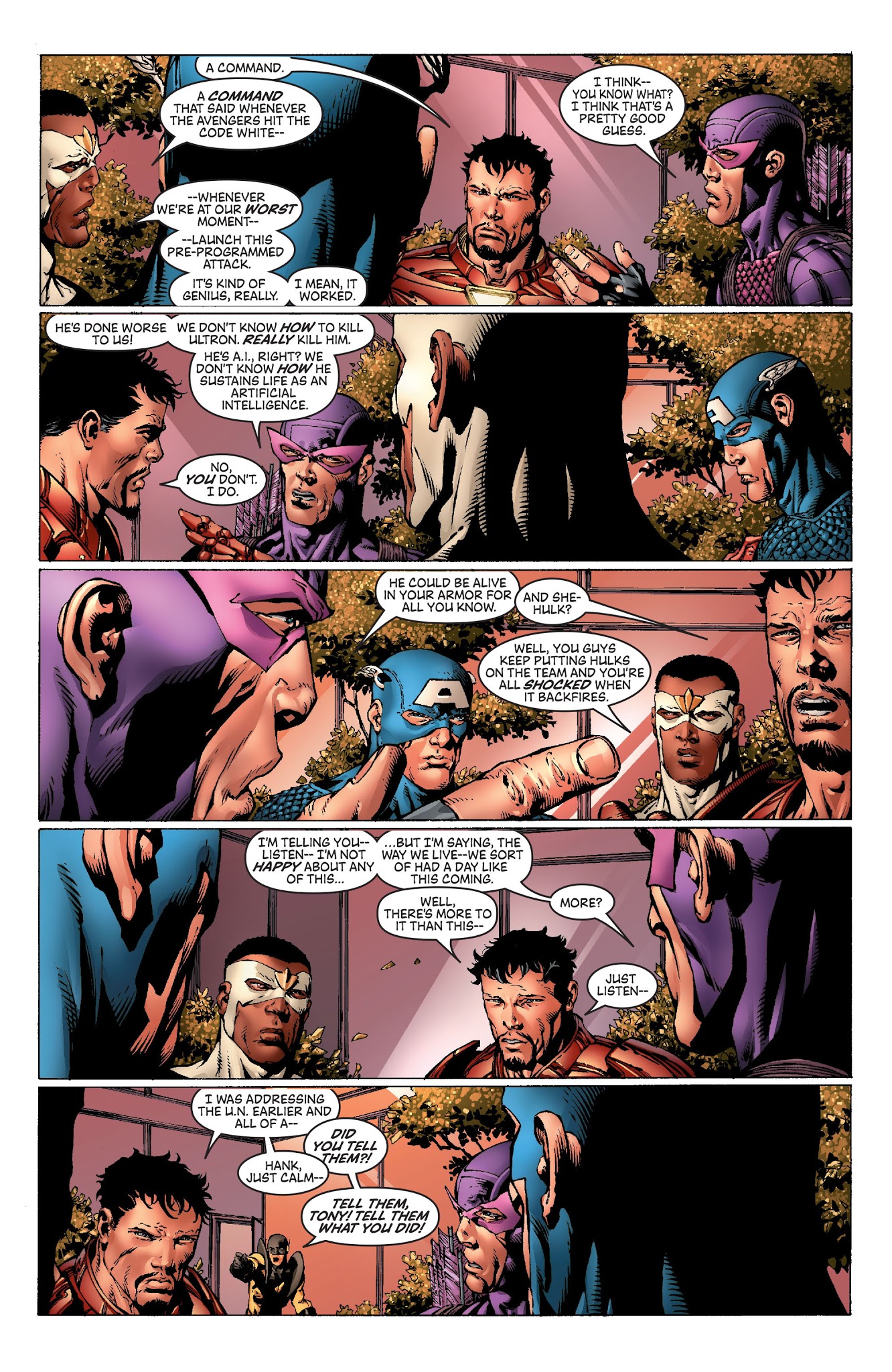 Read online Avengers Disassembled comic -  Issue #2 - 14