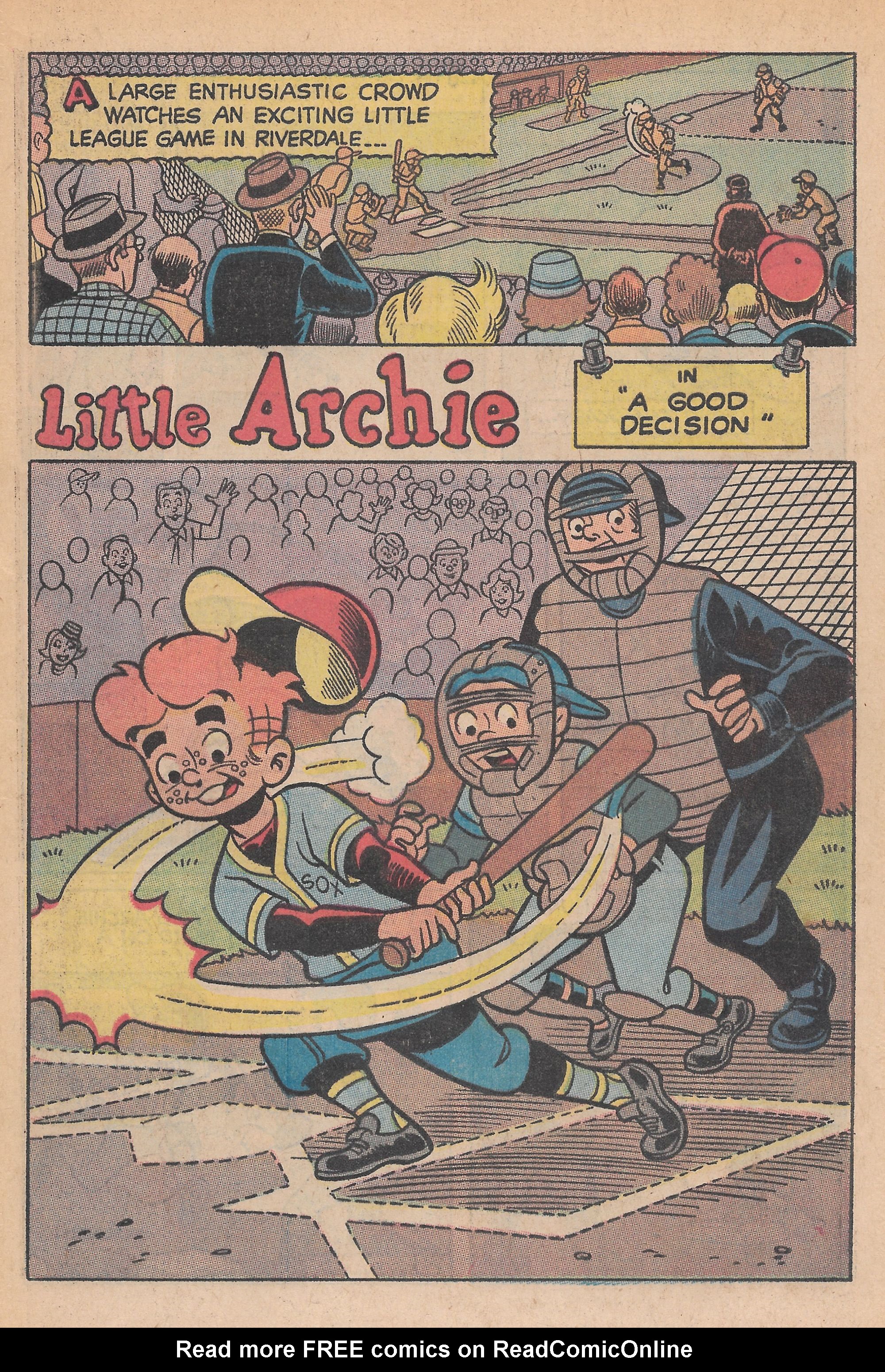 Read online The Adventures of Little Archie comic -  Issue #56 - 57