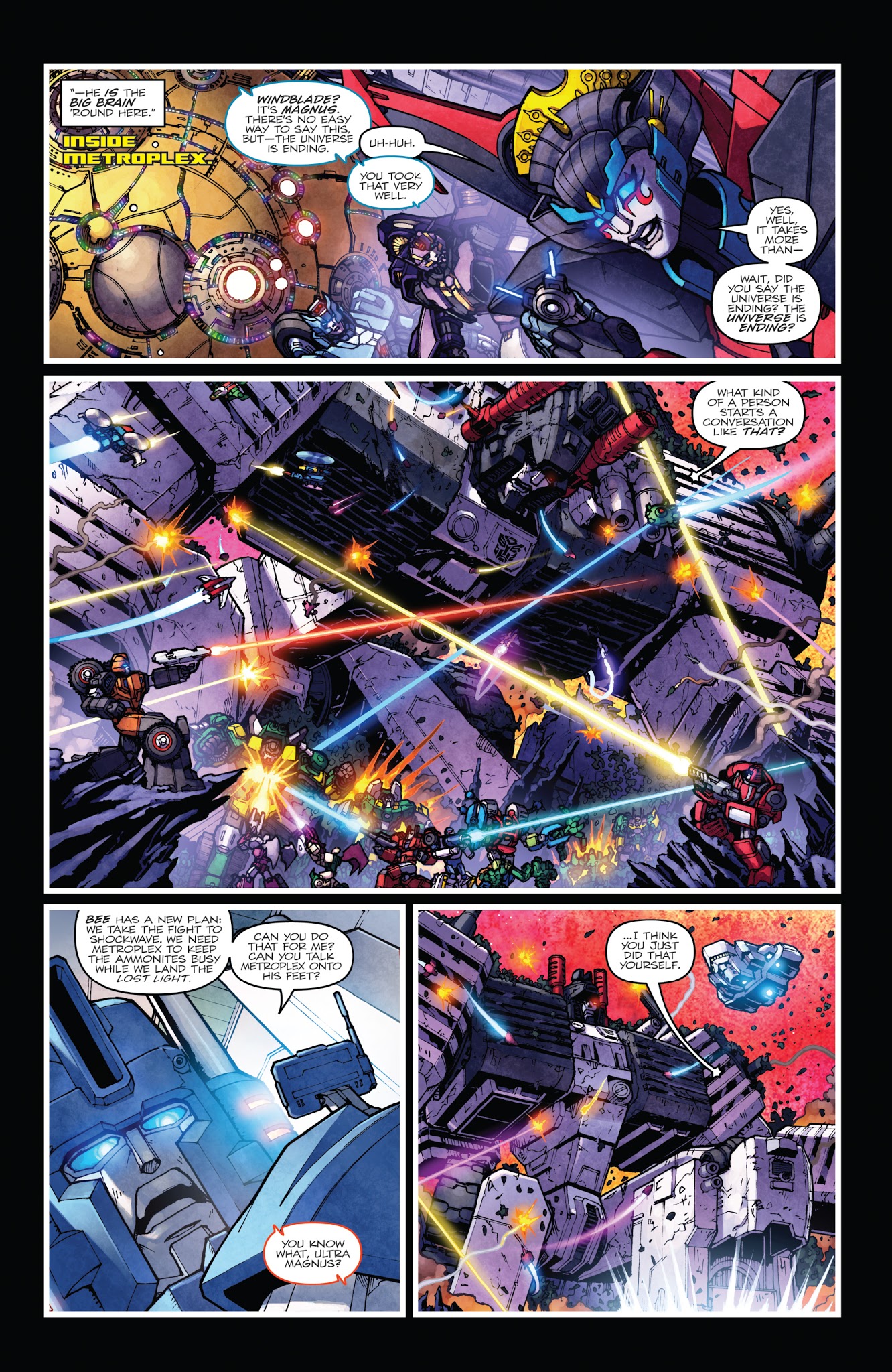 Read online The Transformers: Dark Cybertron comic -  Issue # TPB 2 - 109