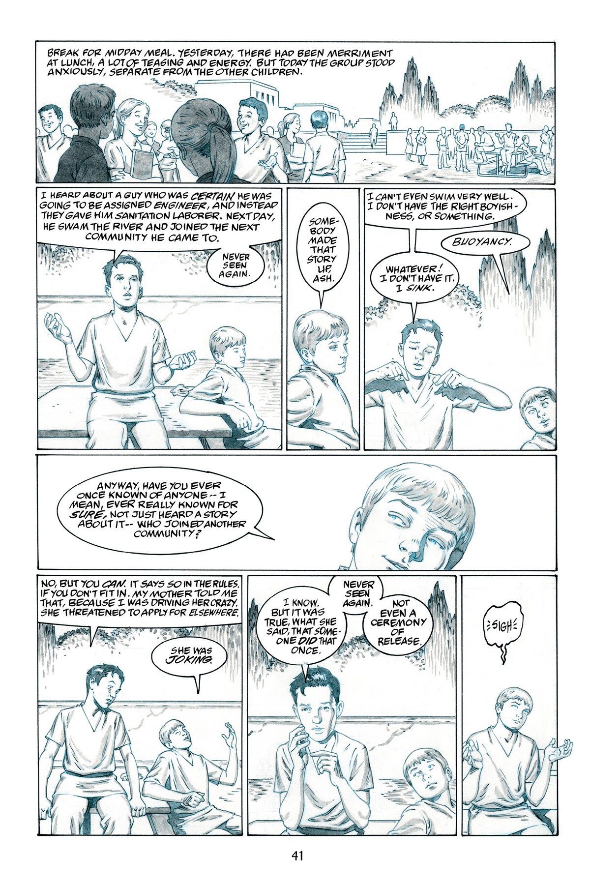 Read online The Giver comic -  Issue # TPB (Part 1) - 45