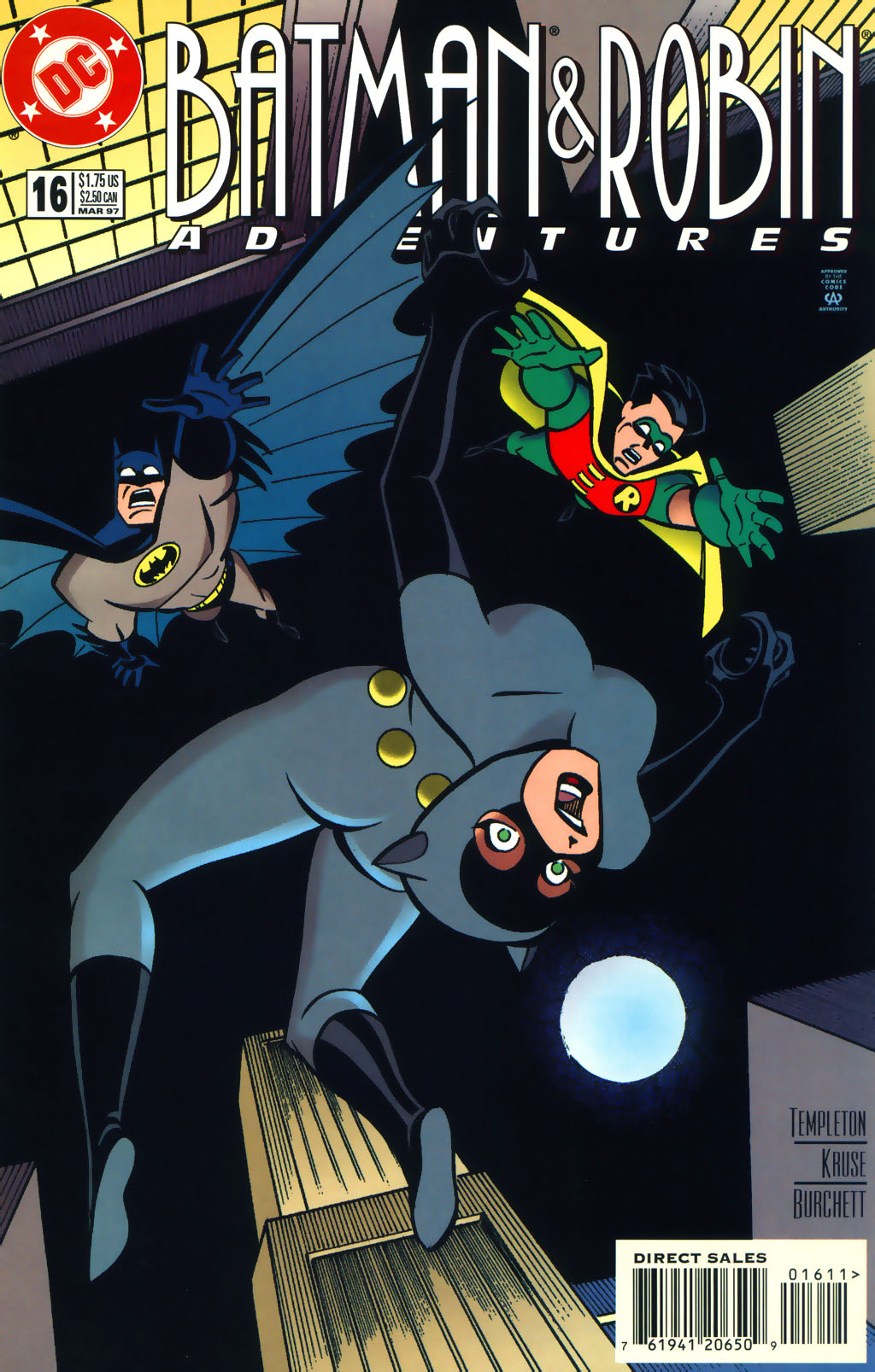 Read online The Batman and Robin Adventures comic -  Issue #16 - 1