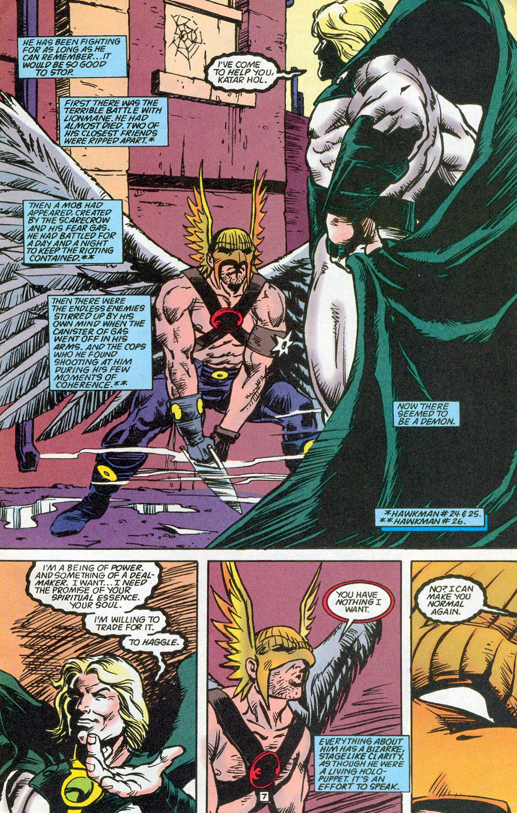 Hawkman (1993) Issue #27 #30 - English 9