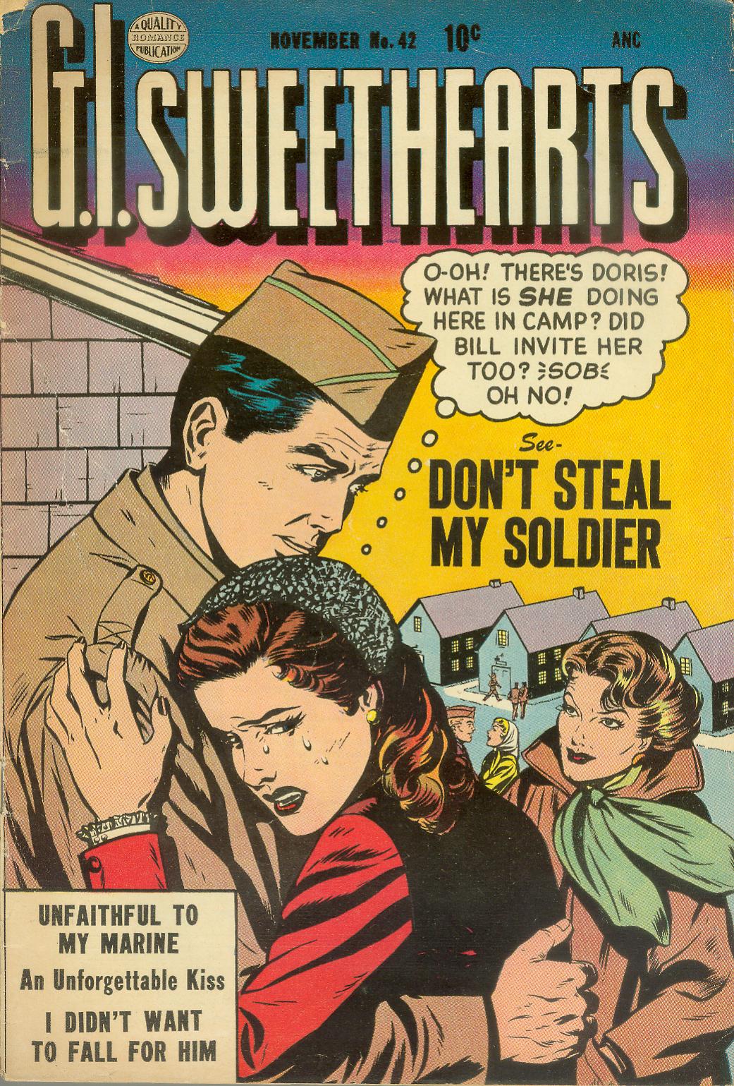 Read online G.I. Sweethearts comic -  Issue #42 - 1