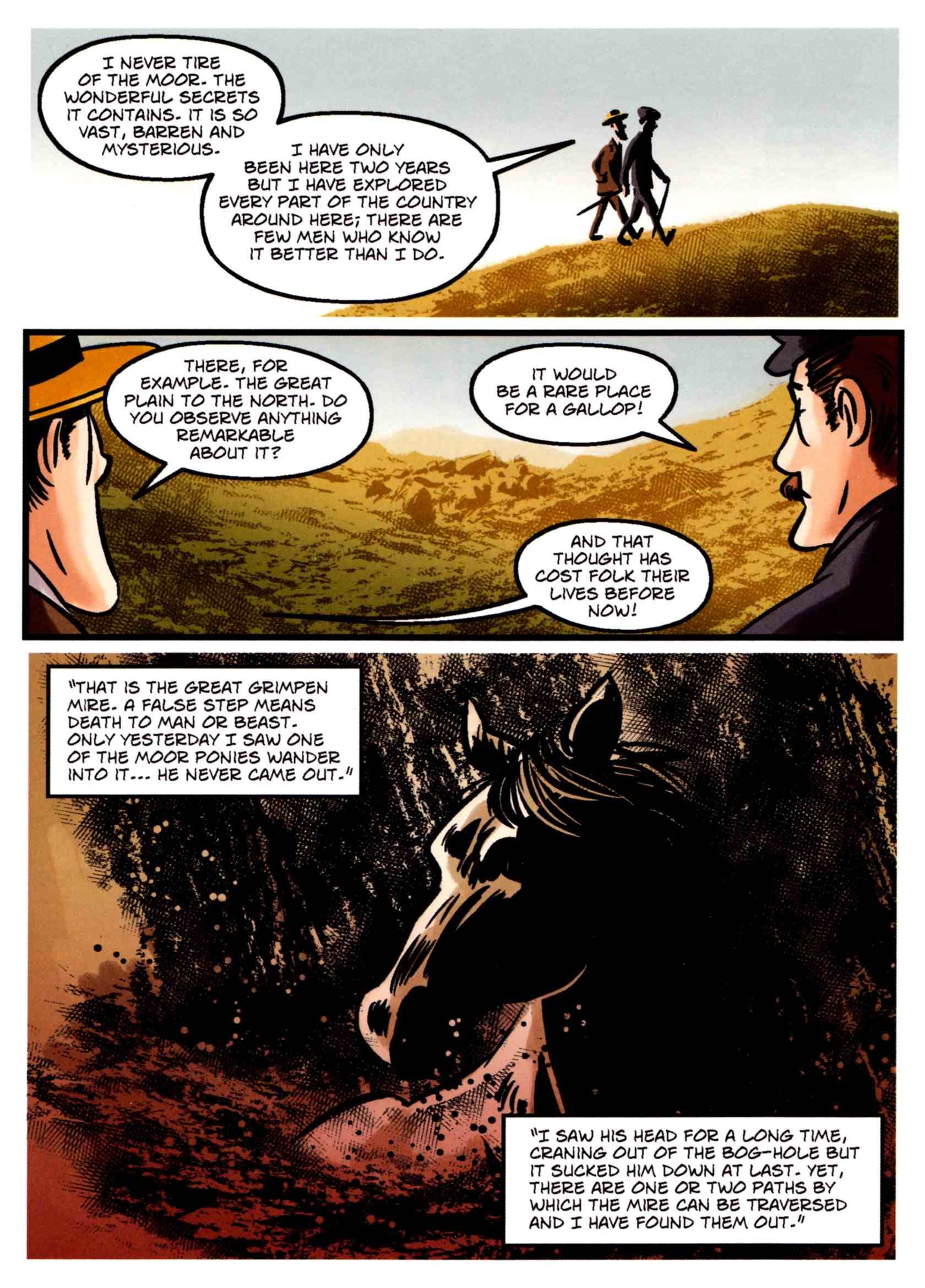Read online The Hound of the Baskervilles (2009) comic -  Issue # TPB - 74