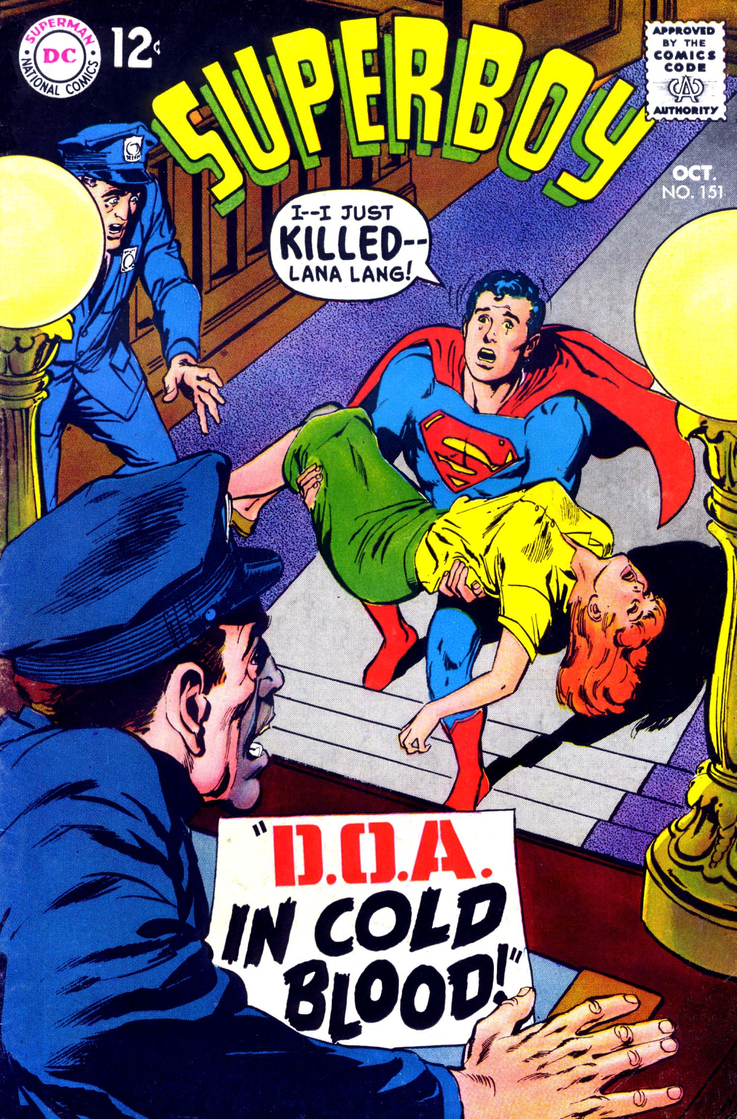 Read online Superboy (1949) comic -  Issue #151 - 1