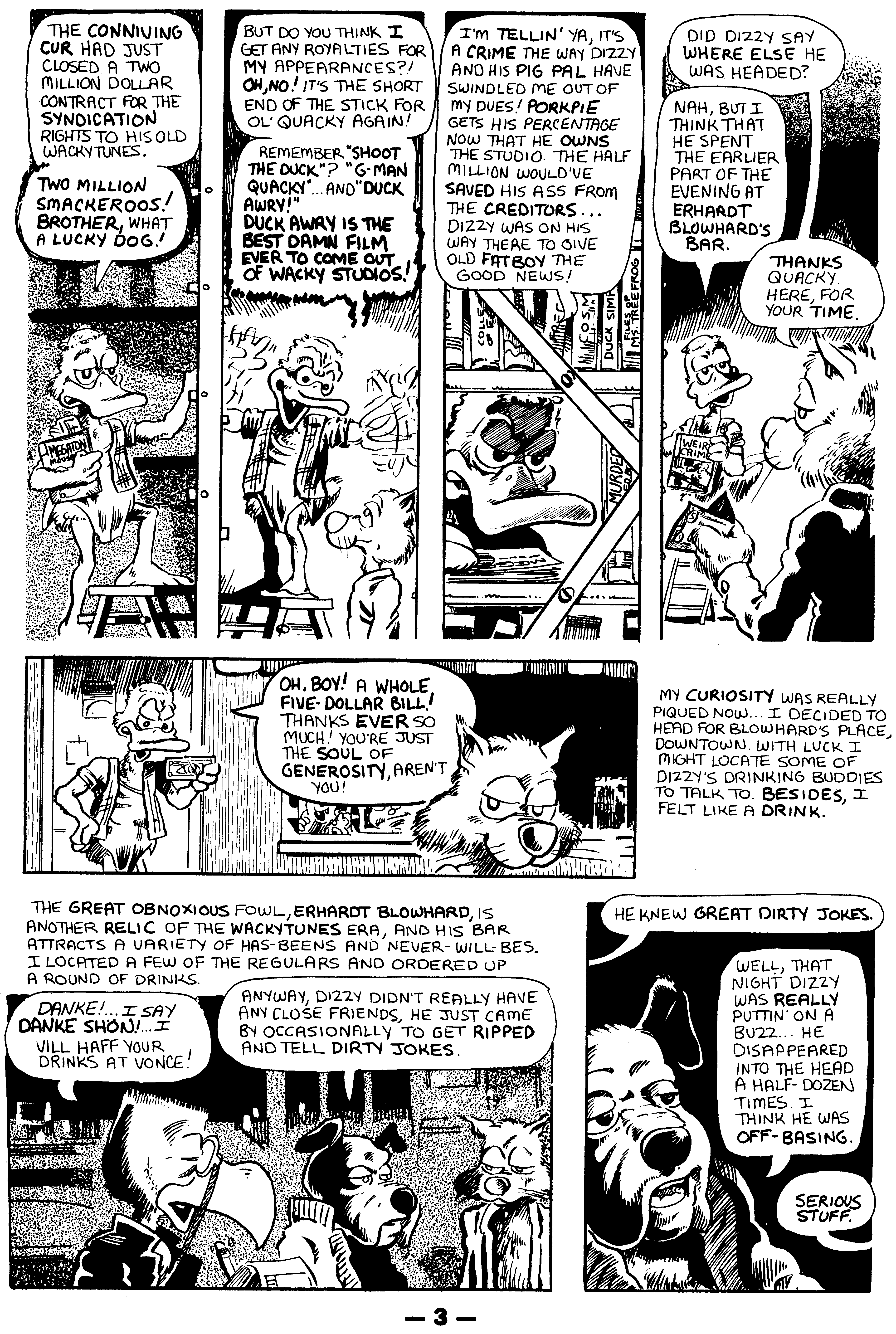 Read online Critters comic -  Issue #4 - 5
