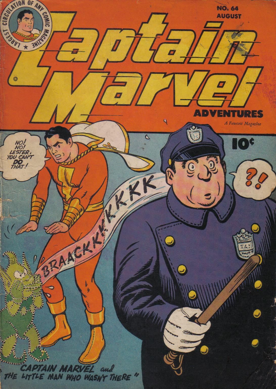 Read online Captain Marvel Adventures comic -  Issue #64 - 1