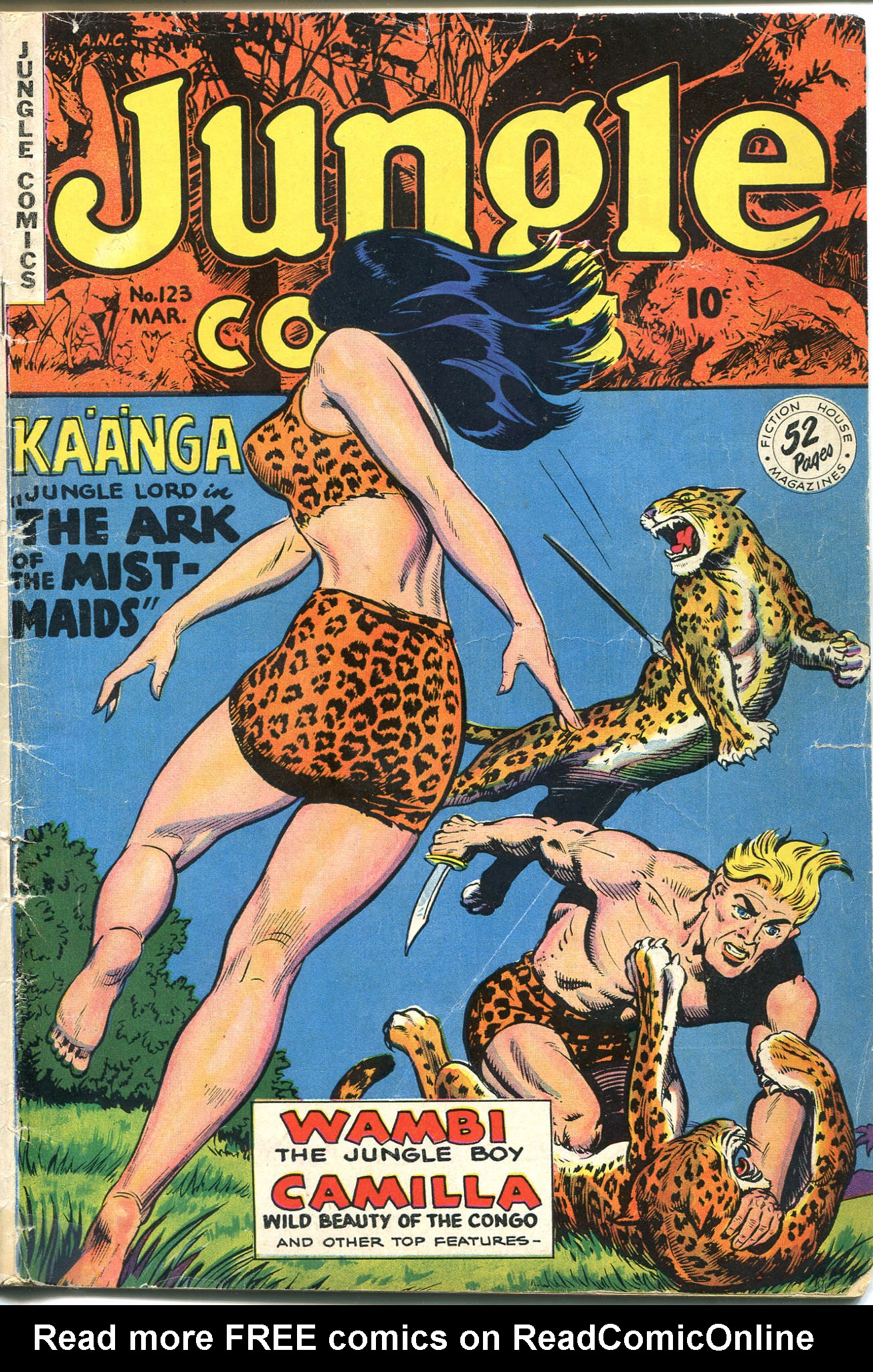 Read online Jungle Comics comic -  Issue #123 - 1