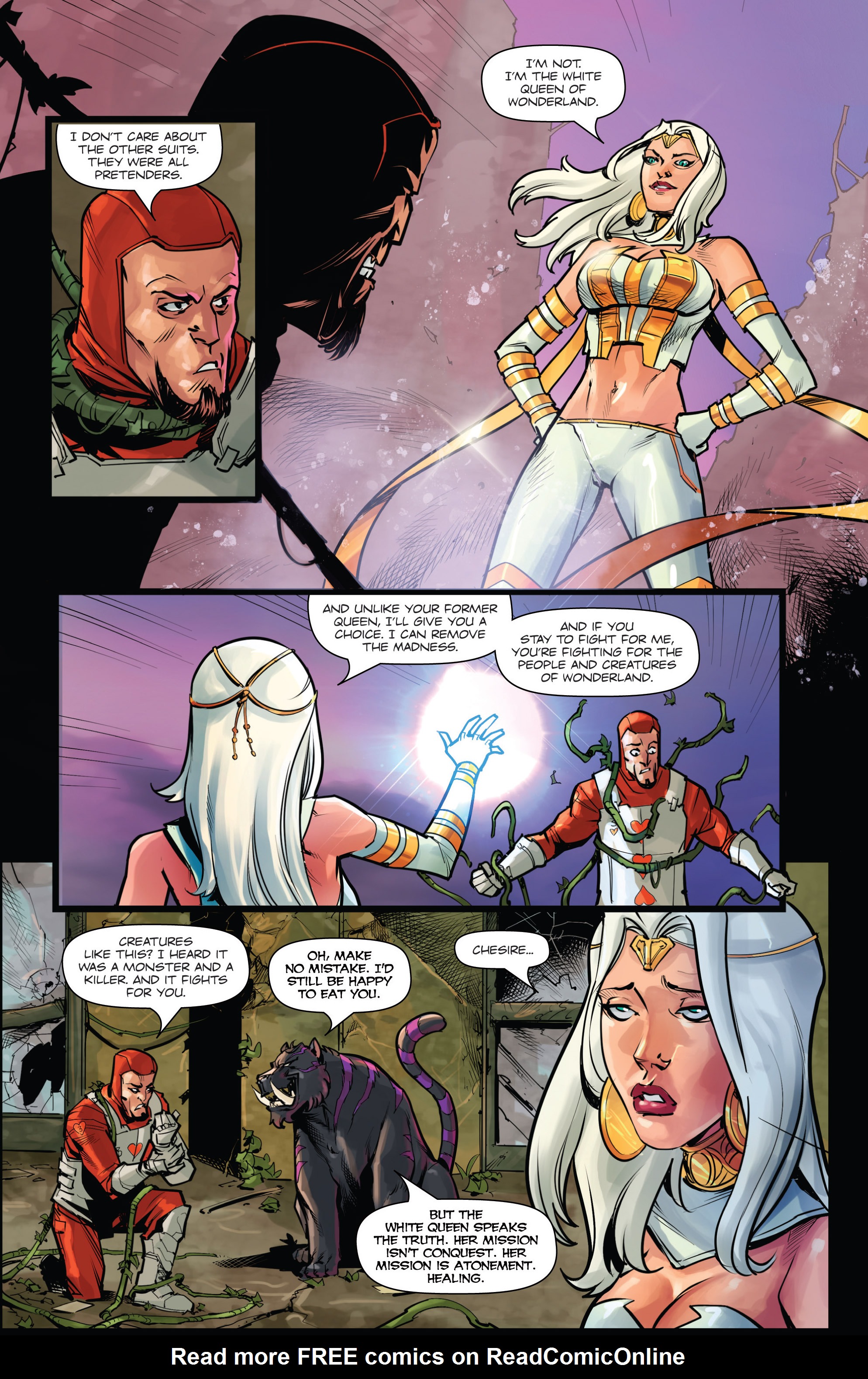 Read online Grimm Fairy Tales presents White Queen: Age of Darkness comic -  Issue # _TPB (Part 2) - 54