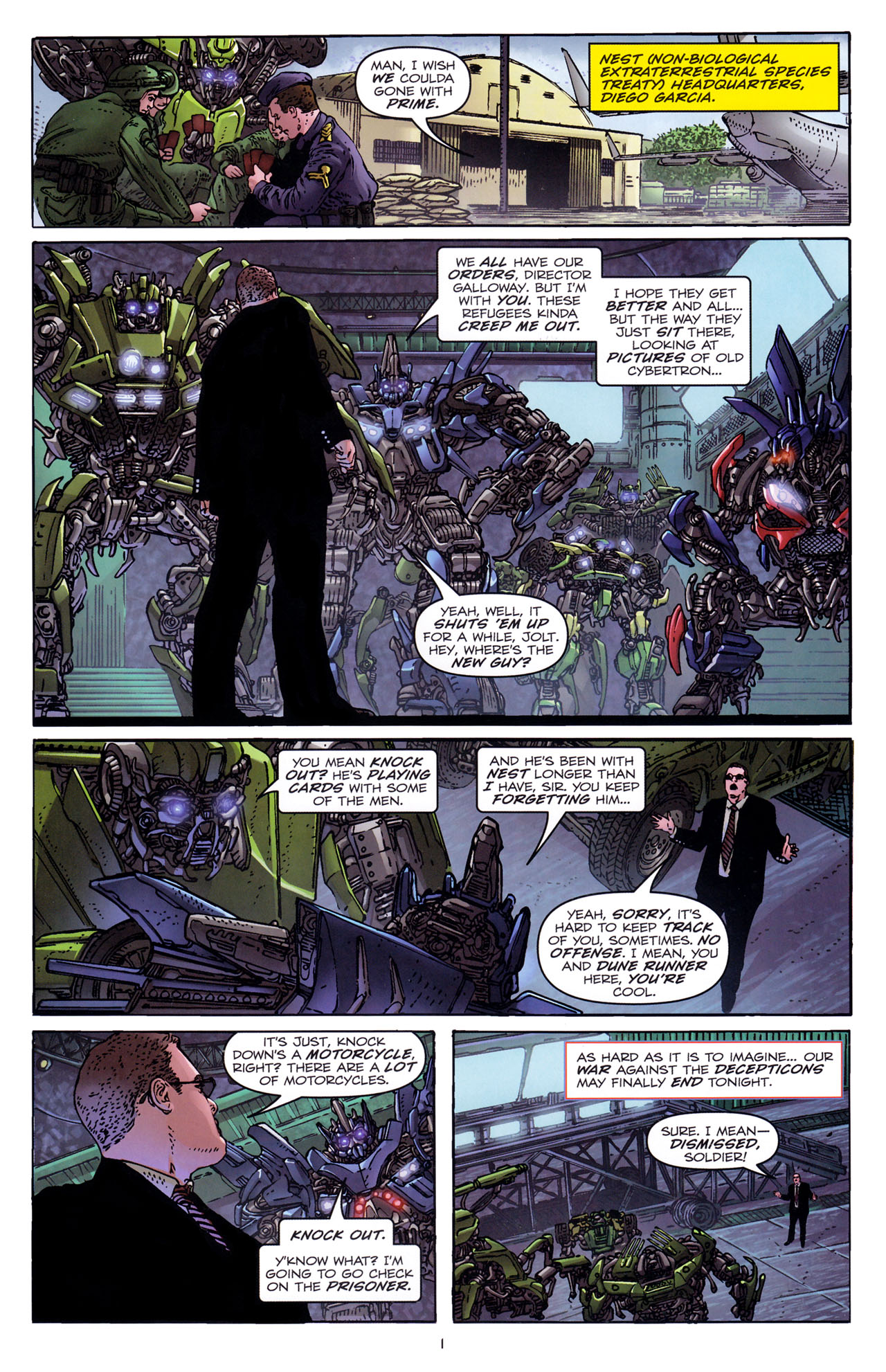 Read online Transformers: Dark of the Moon Rising Storm comic -  Issue #3 - 4