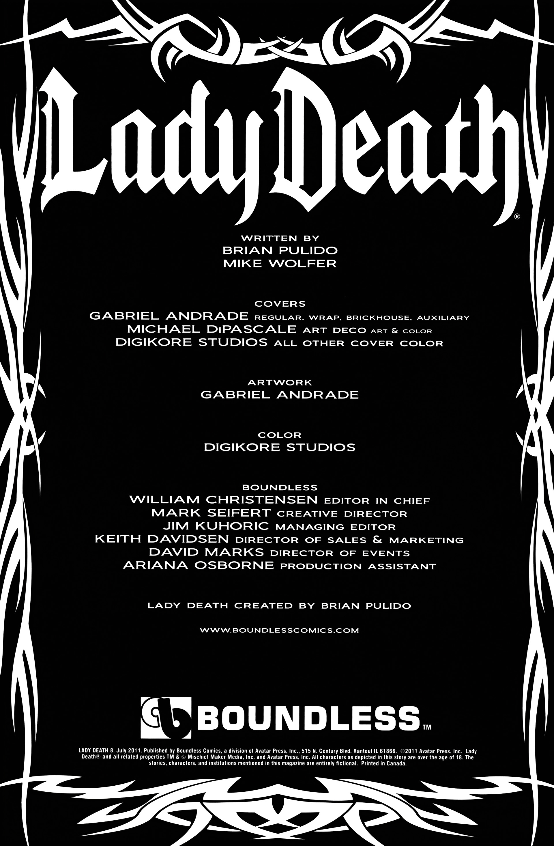 Read online Lady Death (2010) comic -  Issue #8 - 4