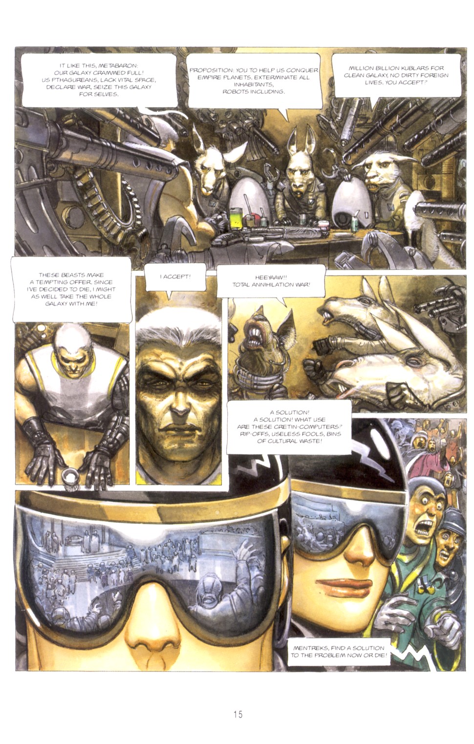 Read online The Metabarons comic -  Issue #9 - The Mentrek's Solution - 14