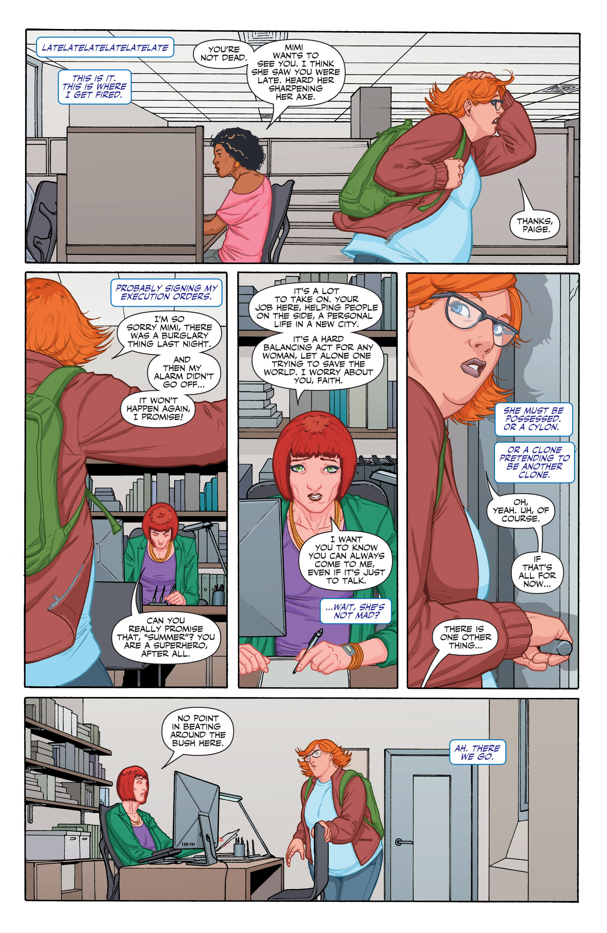 Read online Faith (II) comic -  Issue #1 - 16