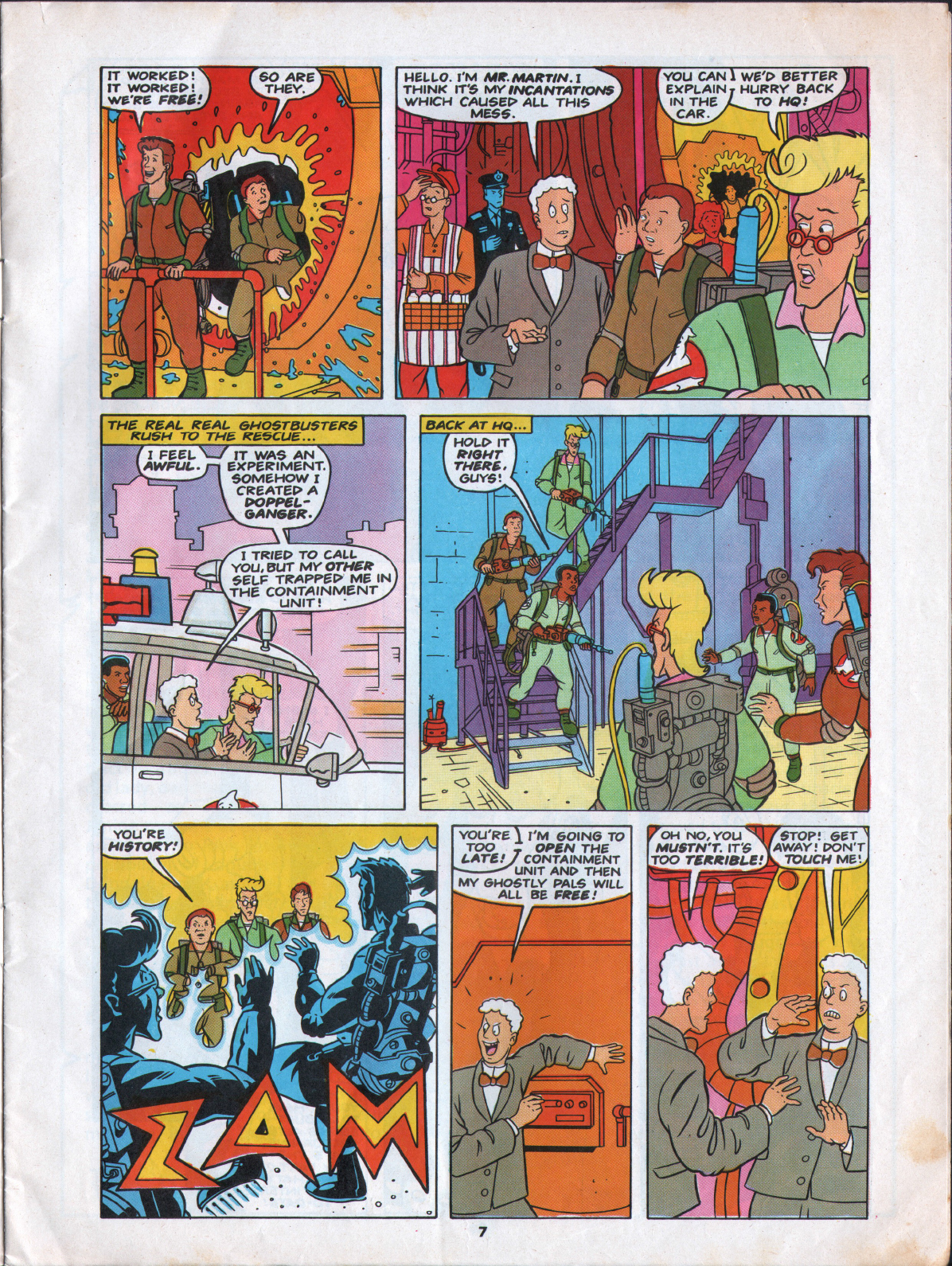 Read online The Real Ghostbusters comic -  Issue #37 - 7
