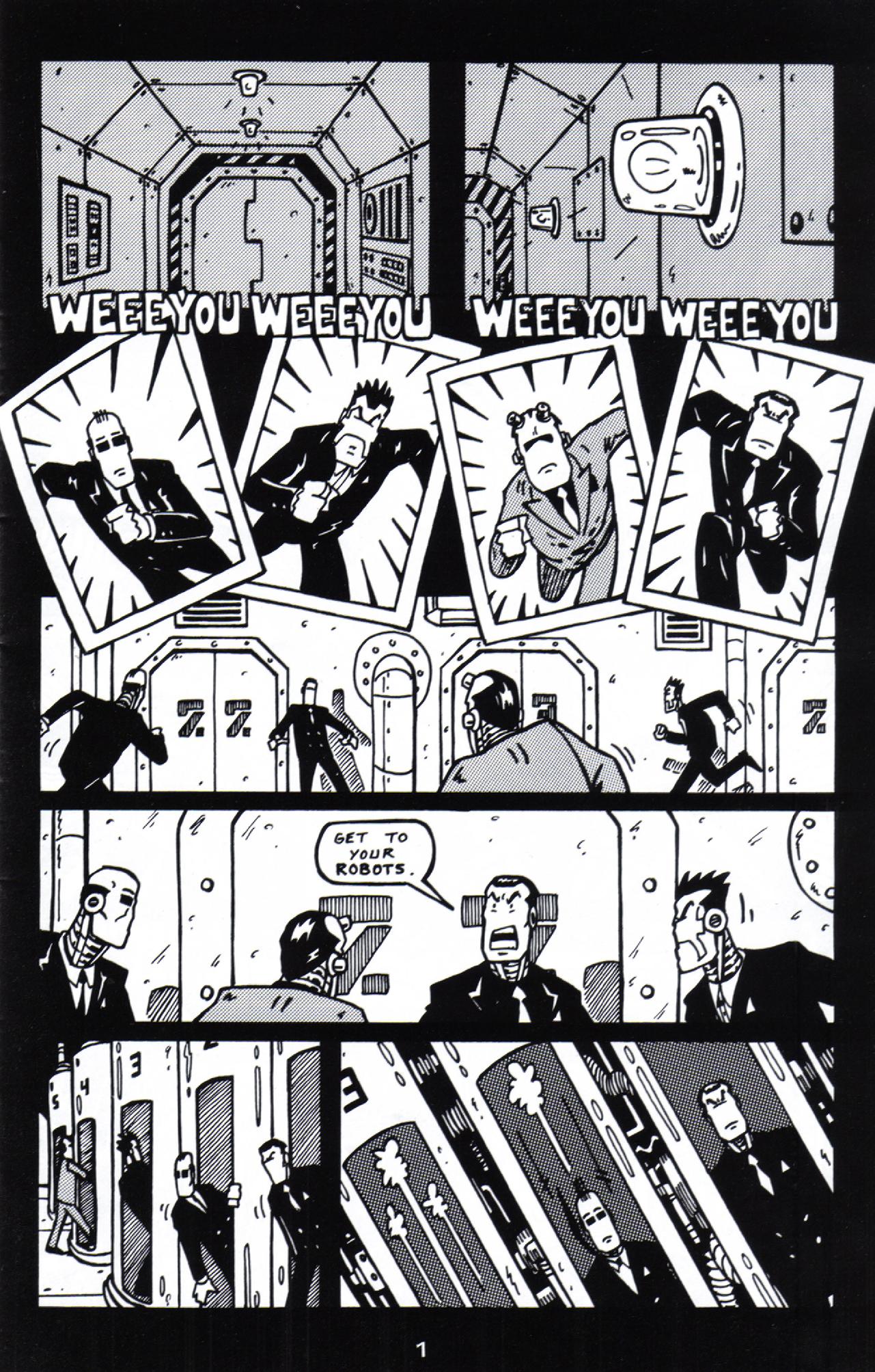 Read online La Cosa Nostroid comic -  Issue #5 - 3
