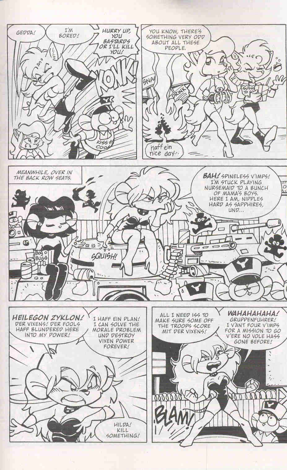 Read online Tank Vixens comic -  Issue #4 - 29