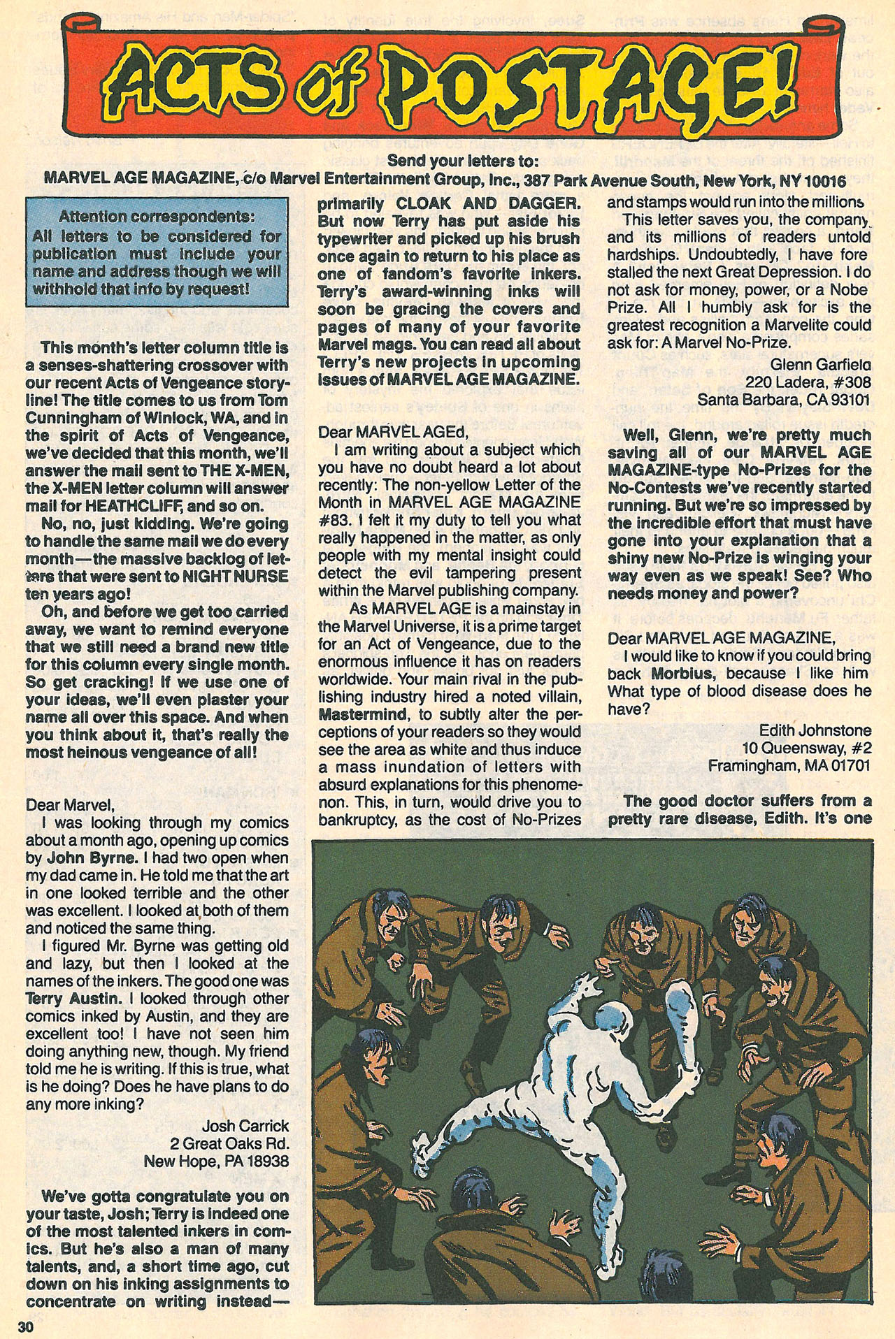 Read online Marvel Age comic -  Issue #86 - 31