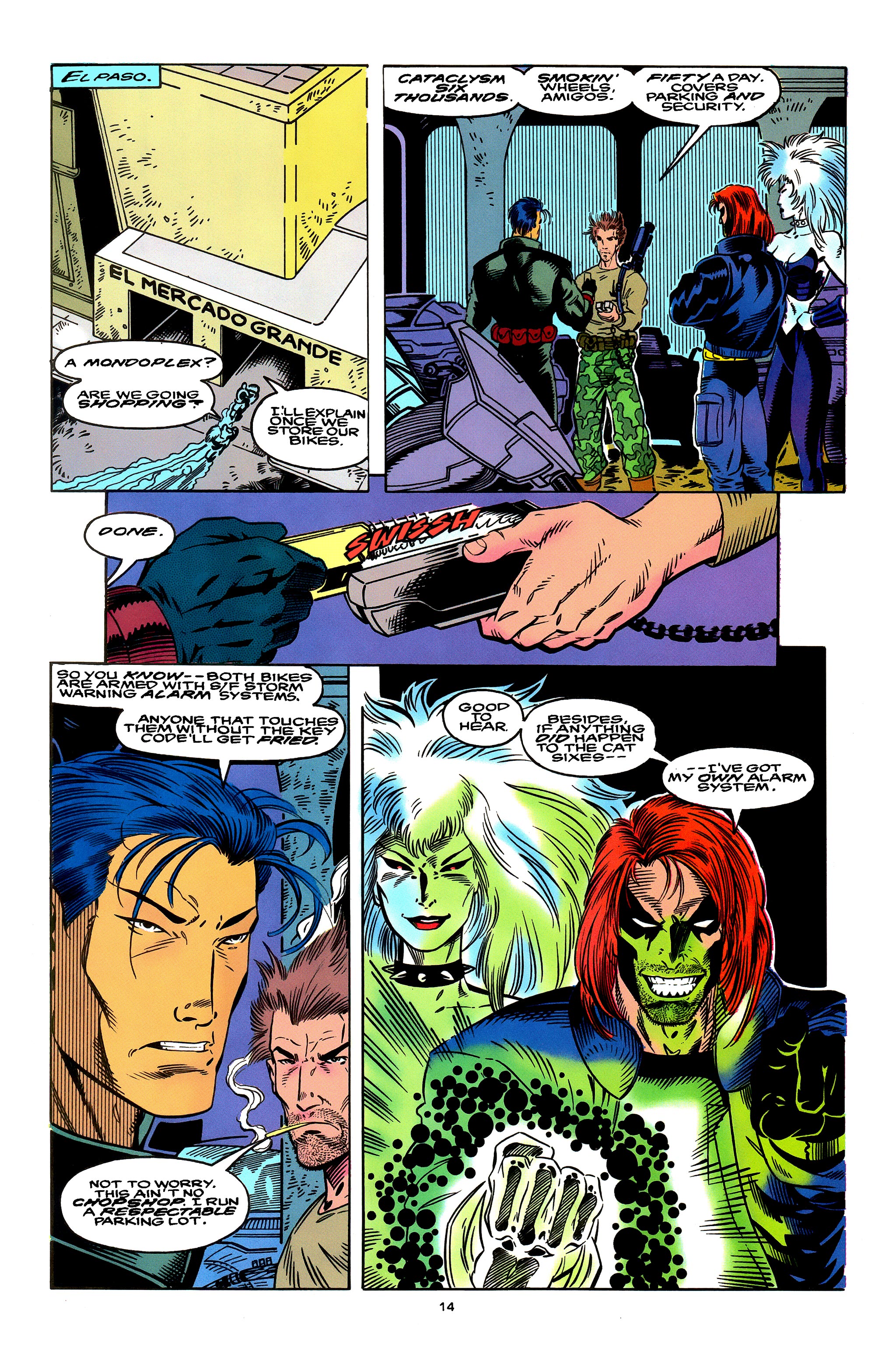 Read online X-Men 2099 comic -  Issue #11 - 11